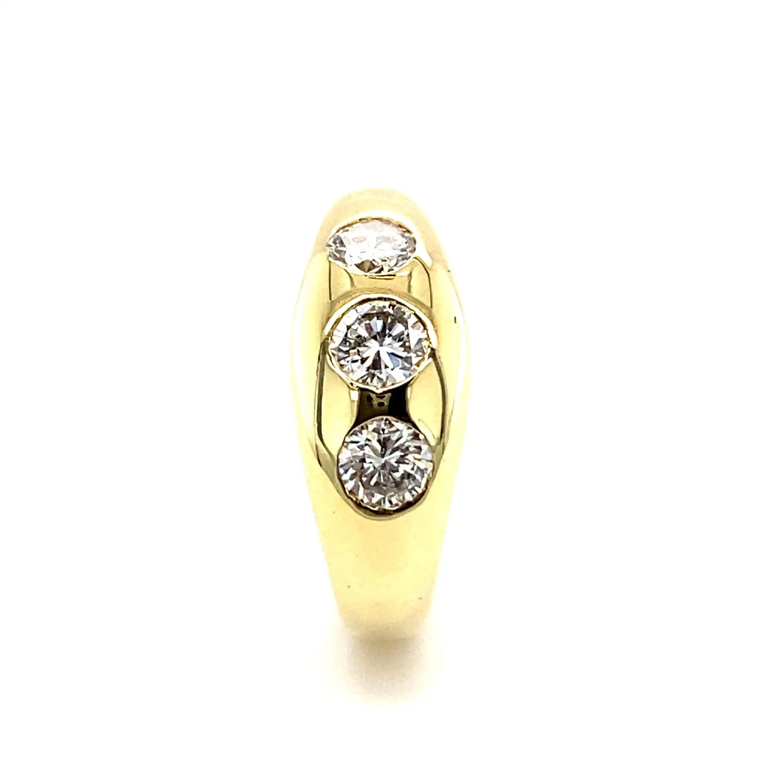 Ring Gelbgold mit Brillanten Ring Gelbgold mit Brillanten
