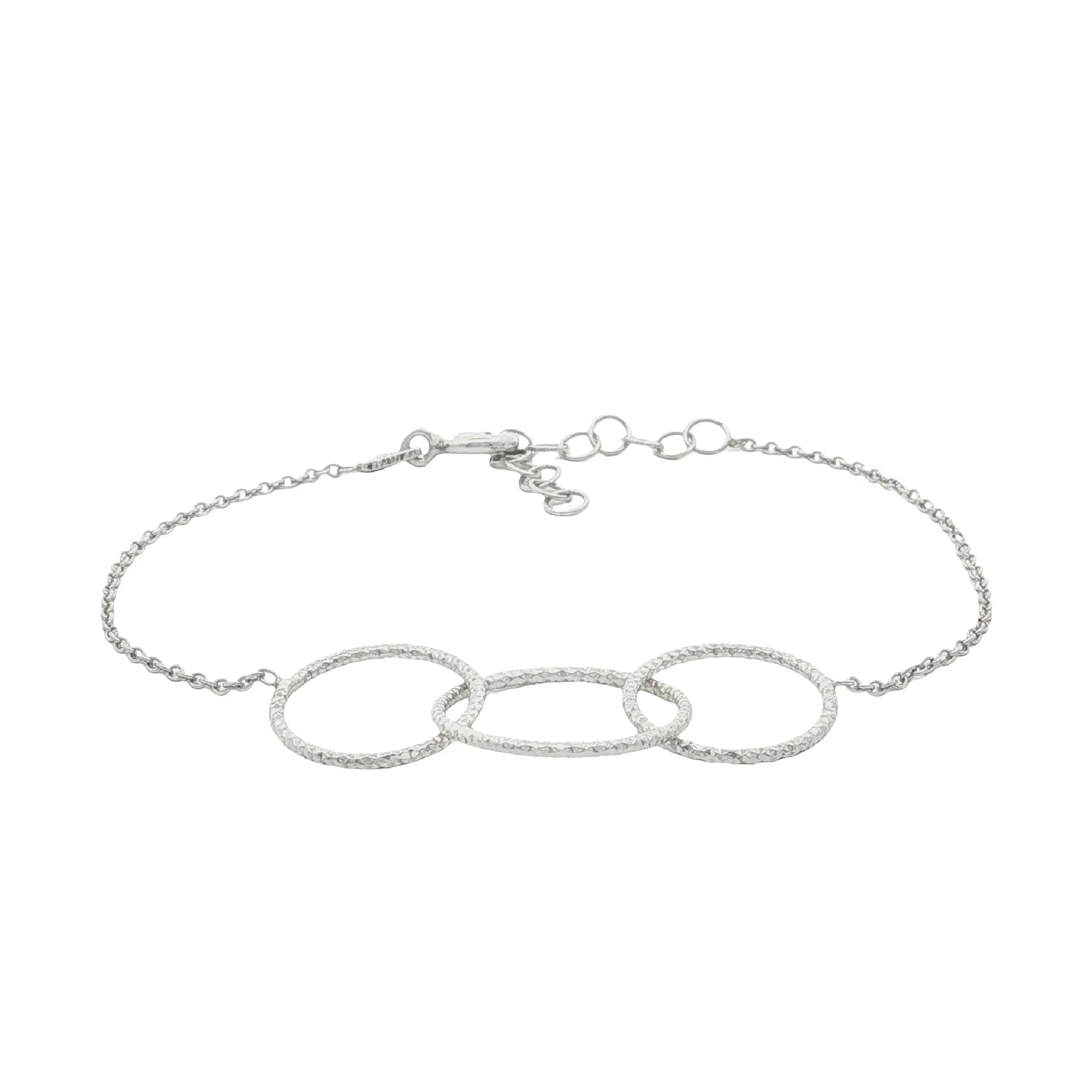 Armband Silber mit Kreisen
