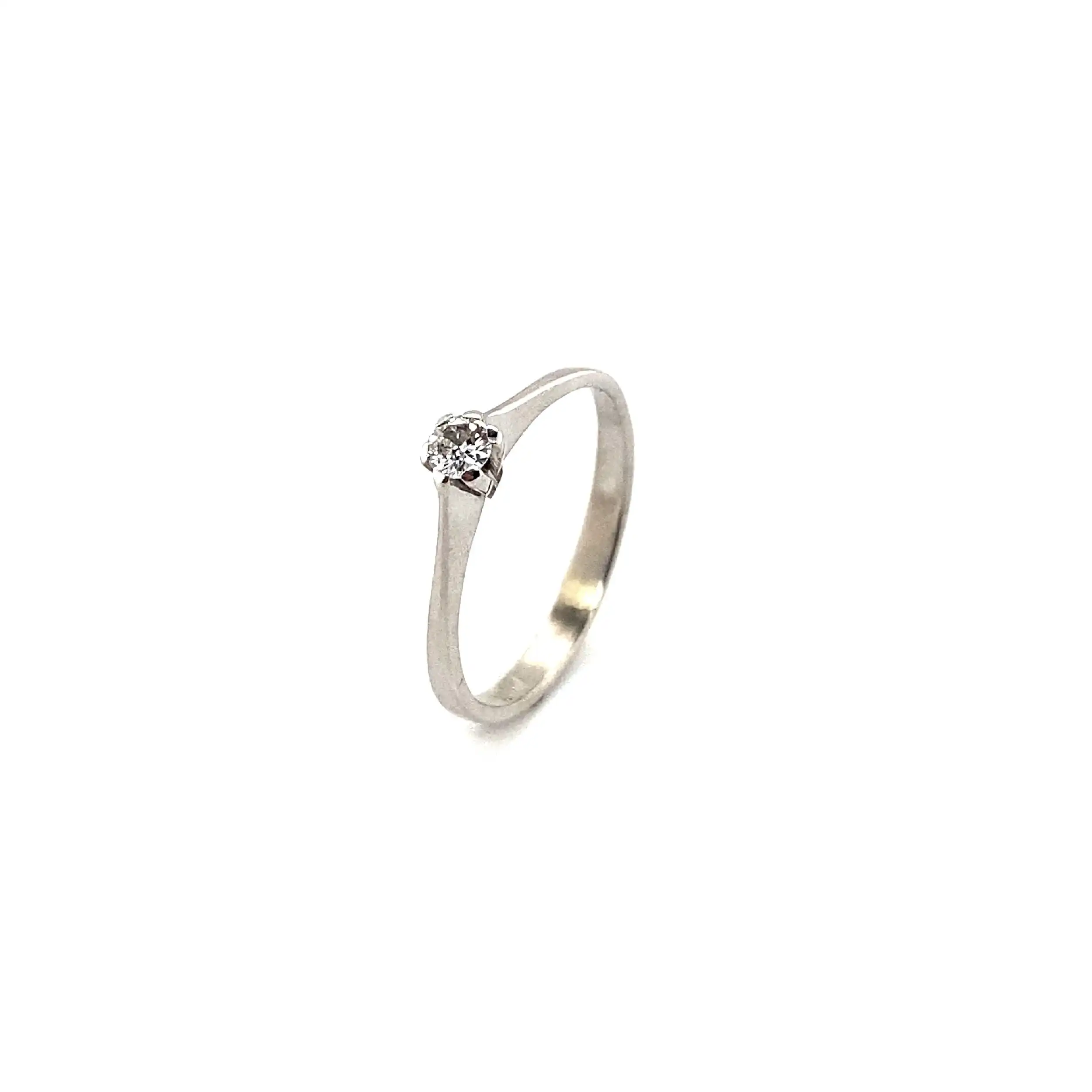 Ring Weißgold mit Brillant