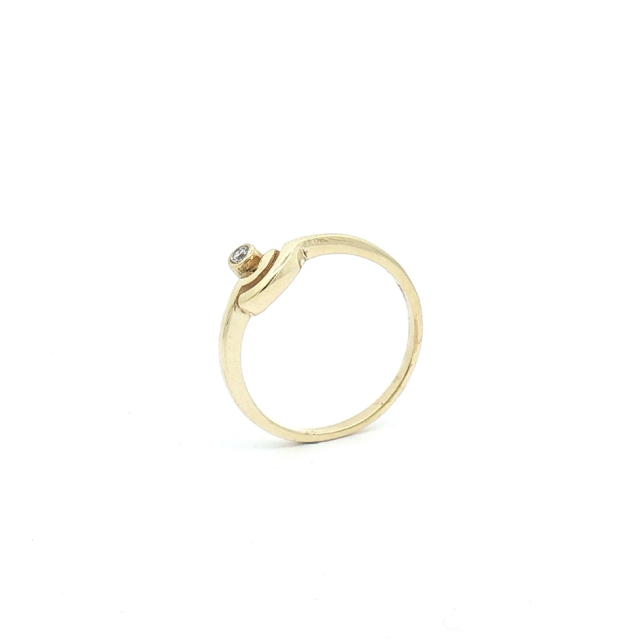 Solitärring mit Zirkonia