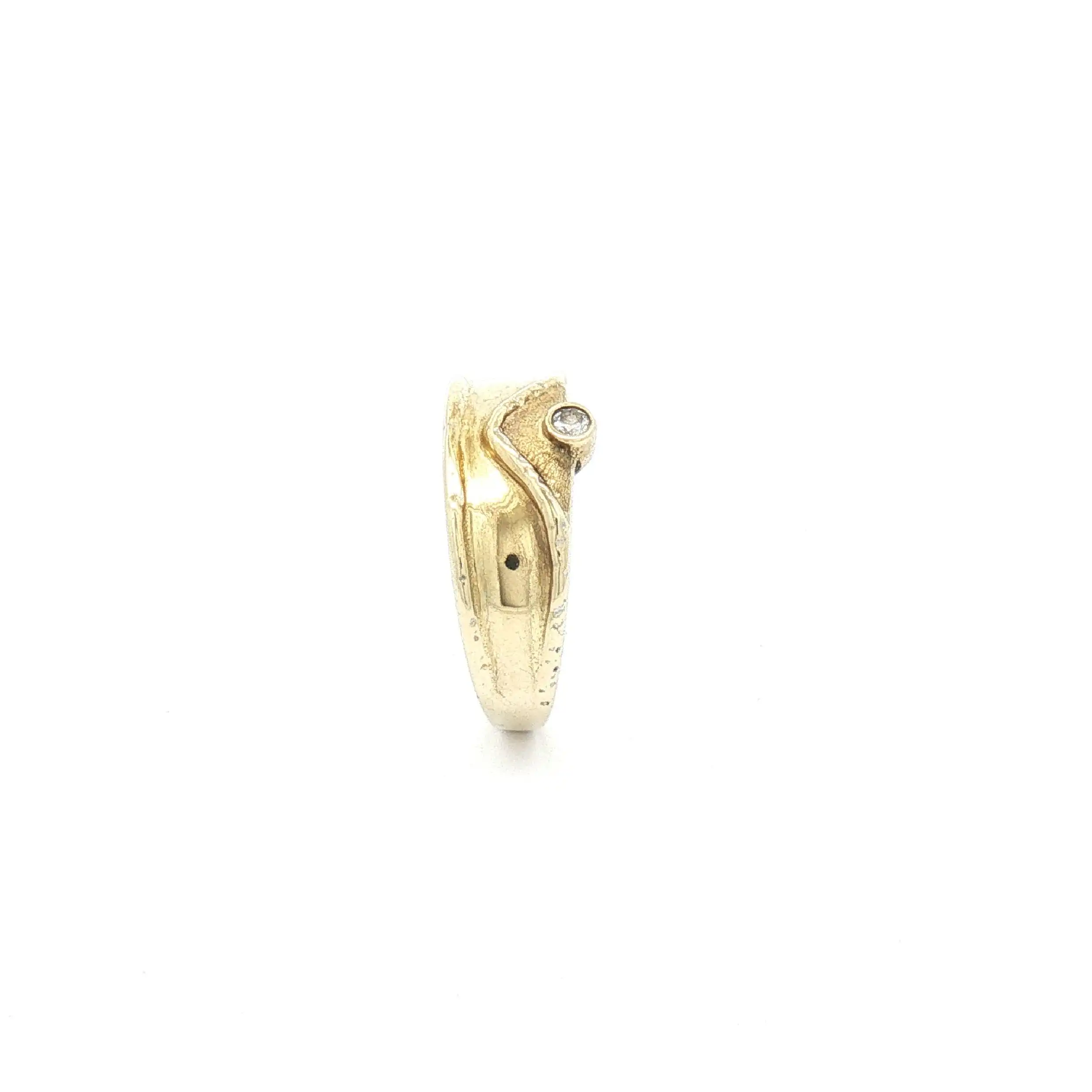 Ring Gelbgold mit Zirkonia Ring Gelbgold mit Zirkonia