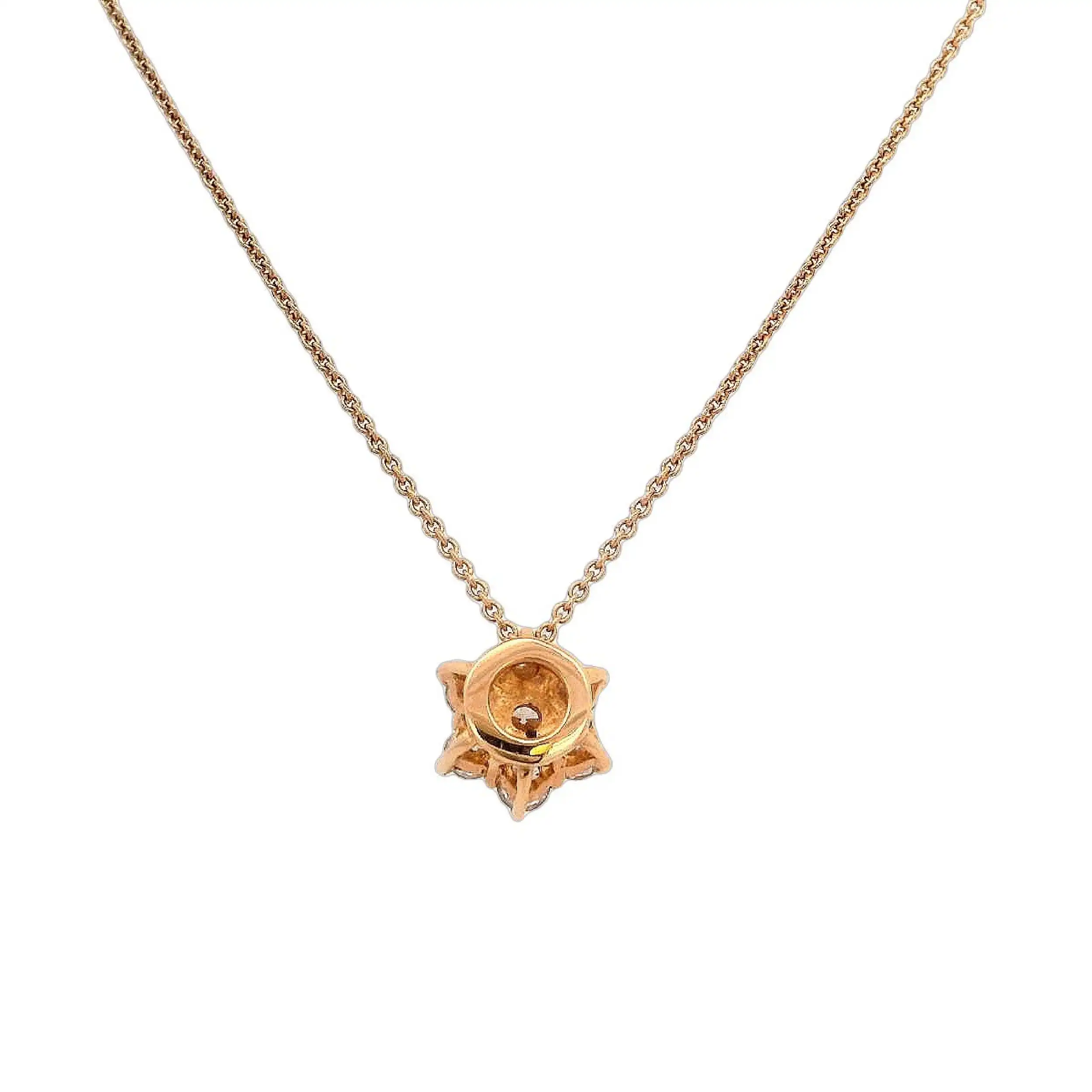 Kette mit Anhänger Rüschenbeck Rotgold