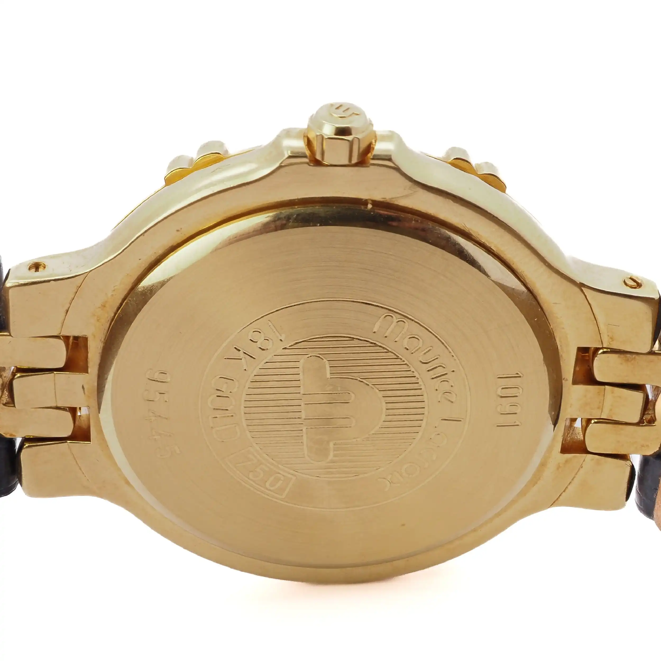 Herrenuhr Maurice Lacroix Calypso in Gelbgold | KR00155739