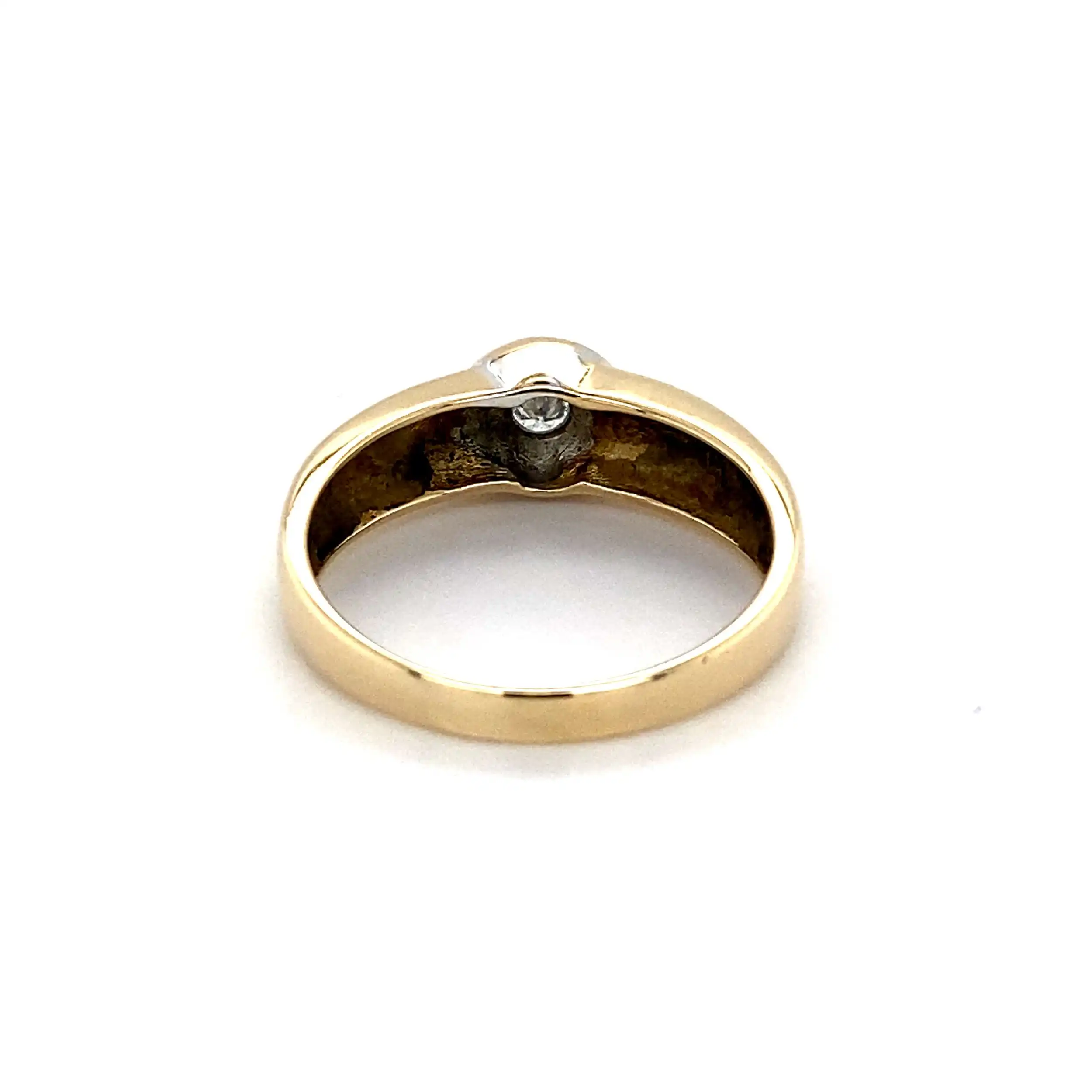 Ring Gelbgold mit Brillant Ring Gelbgold mit Brillant