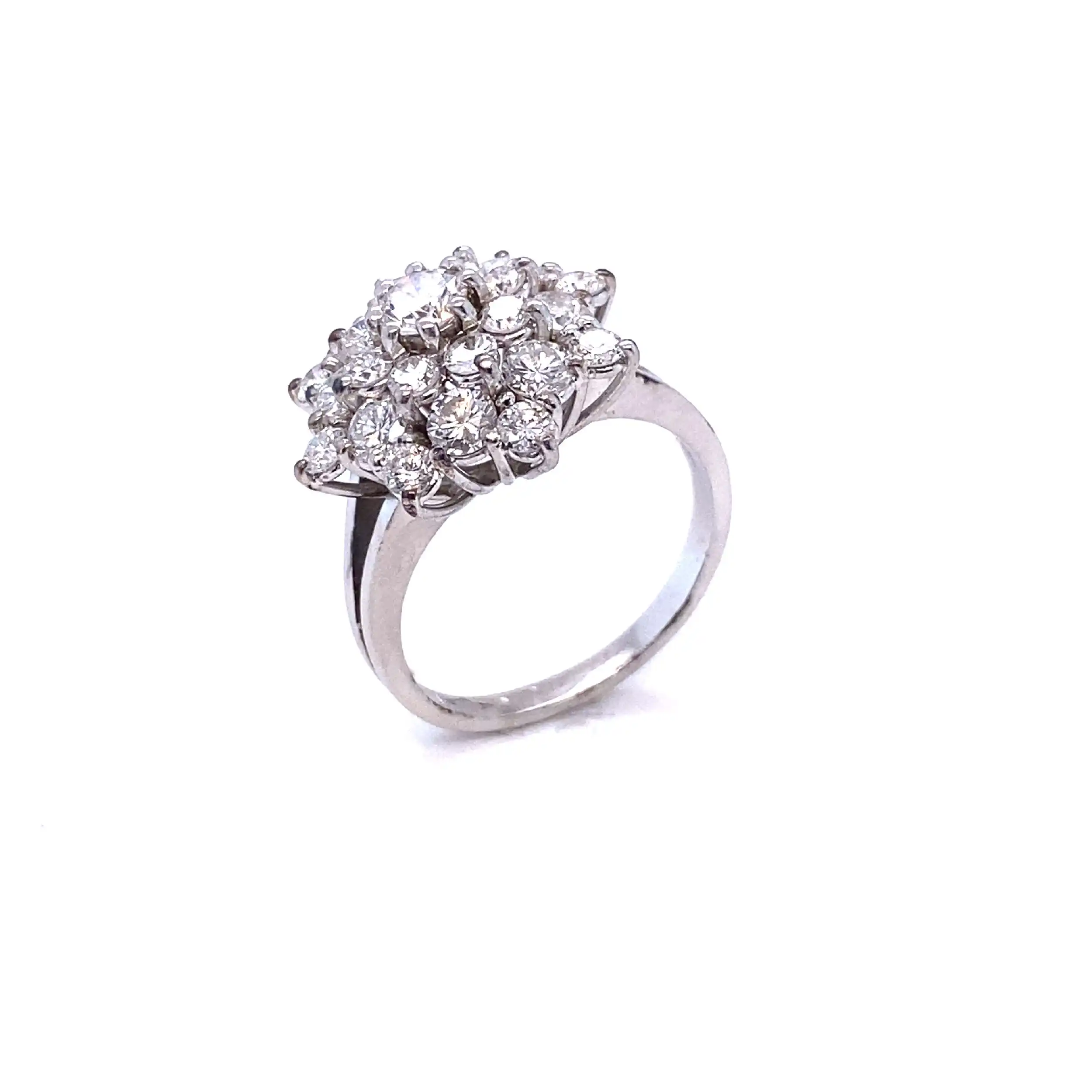Ring Weißgold mit Brillanten ca. 2,00ct. Ring Weißgold mit Brillanten ca. 2,00ct.