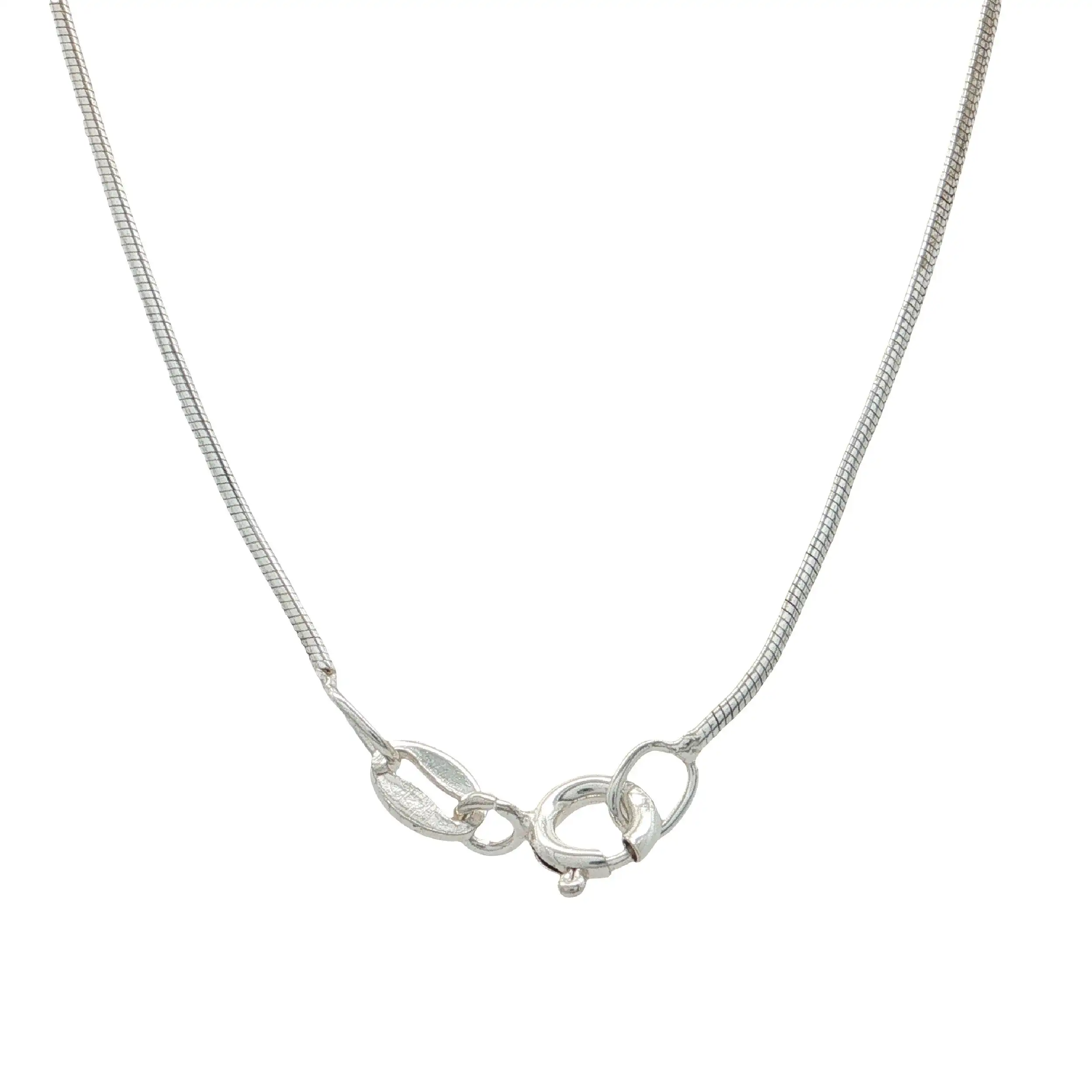 Schlangencollier mit Bernsteinanhänger