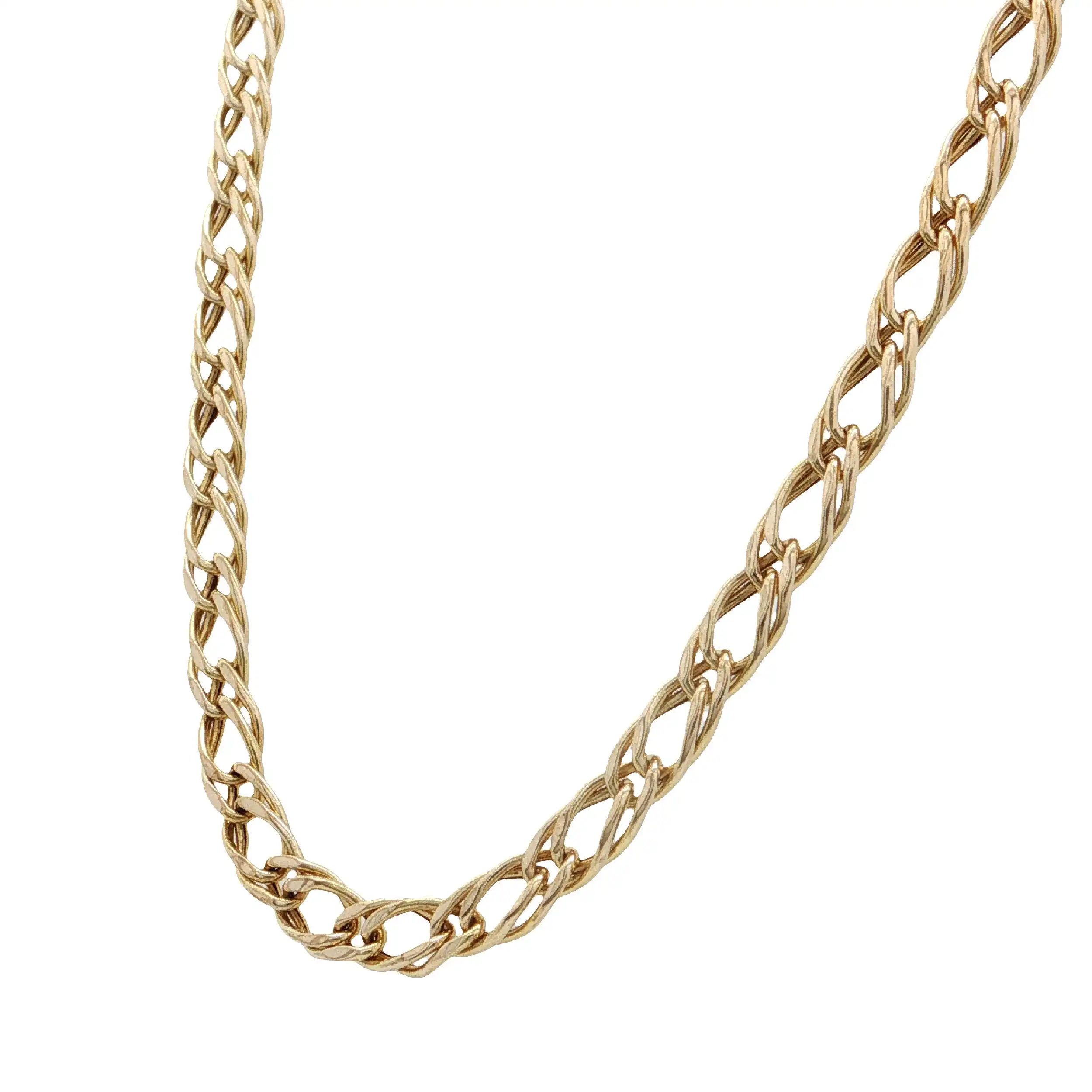 Doppelpanzerkette Gelbgold