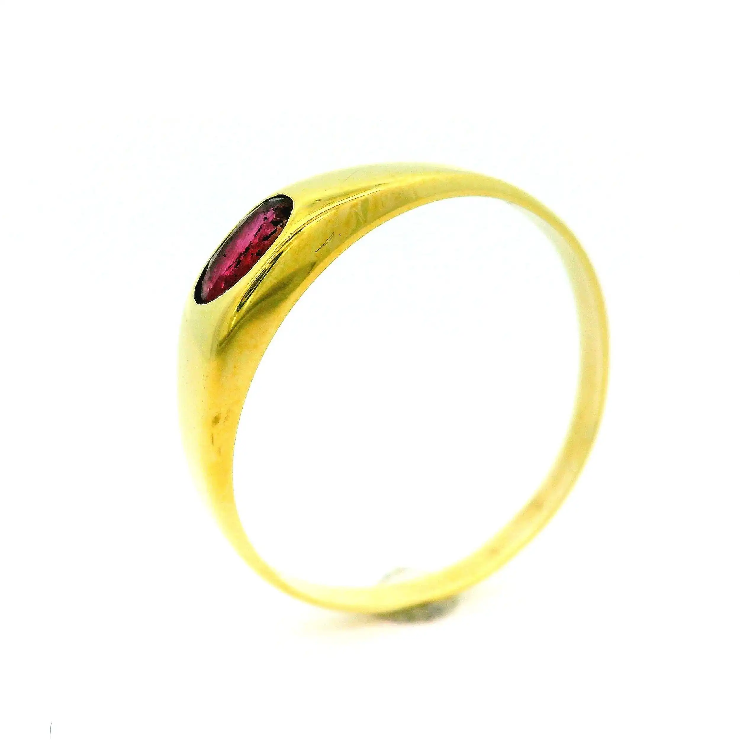 Ring Gelbgold mit Rubin