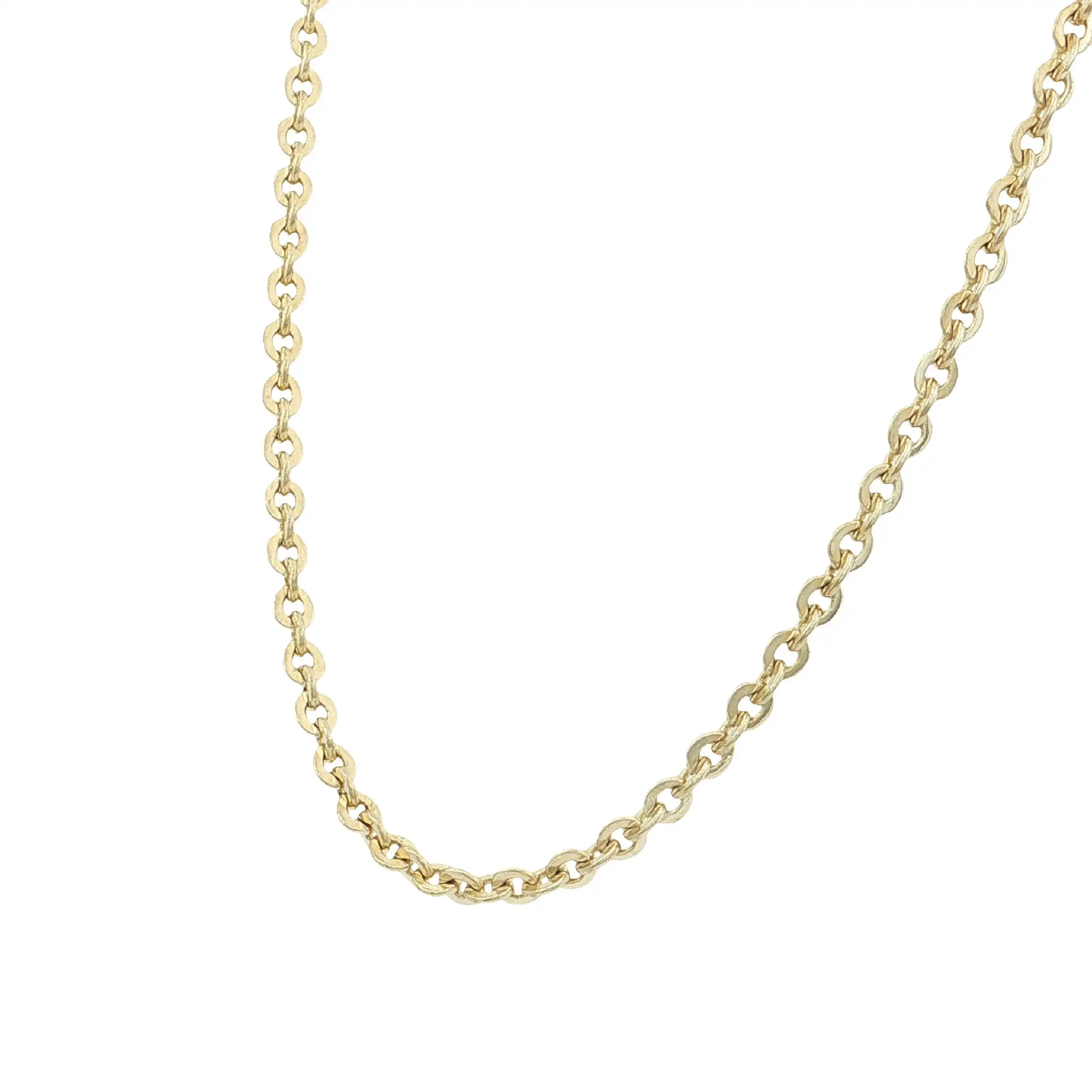 Rundankerkette Gelbgold Rundankerkette Gelbgold