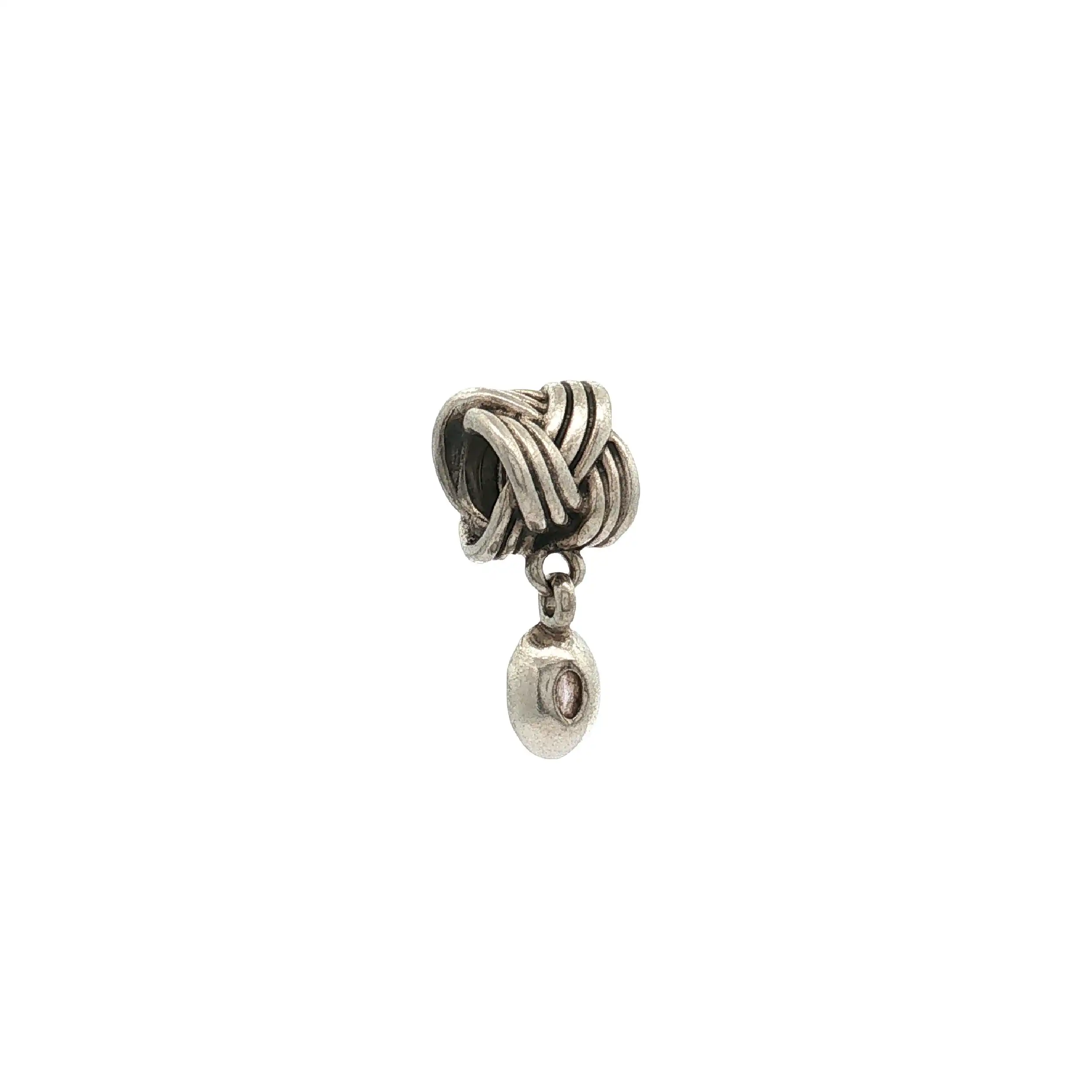 Charm Silber Pandora Tied Together mit Amethyst Charm Silber Pandora Tied Together mit Amethyst