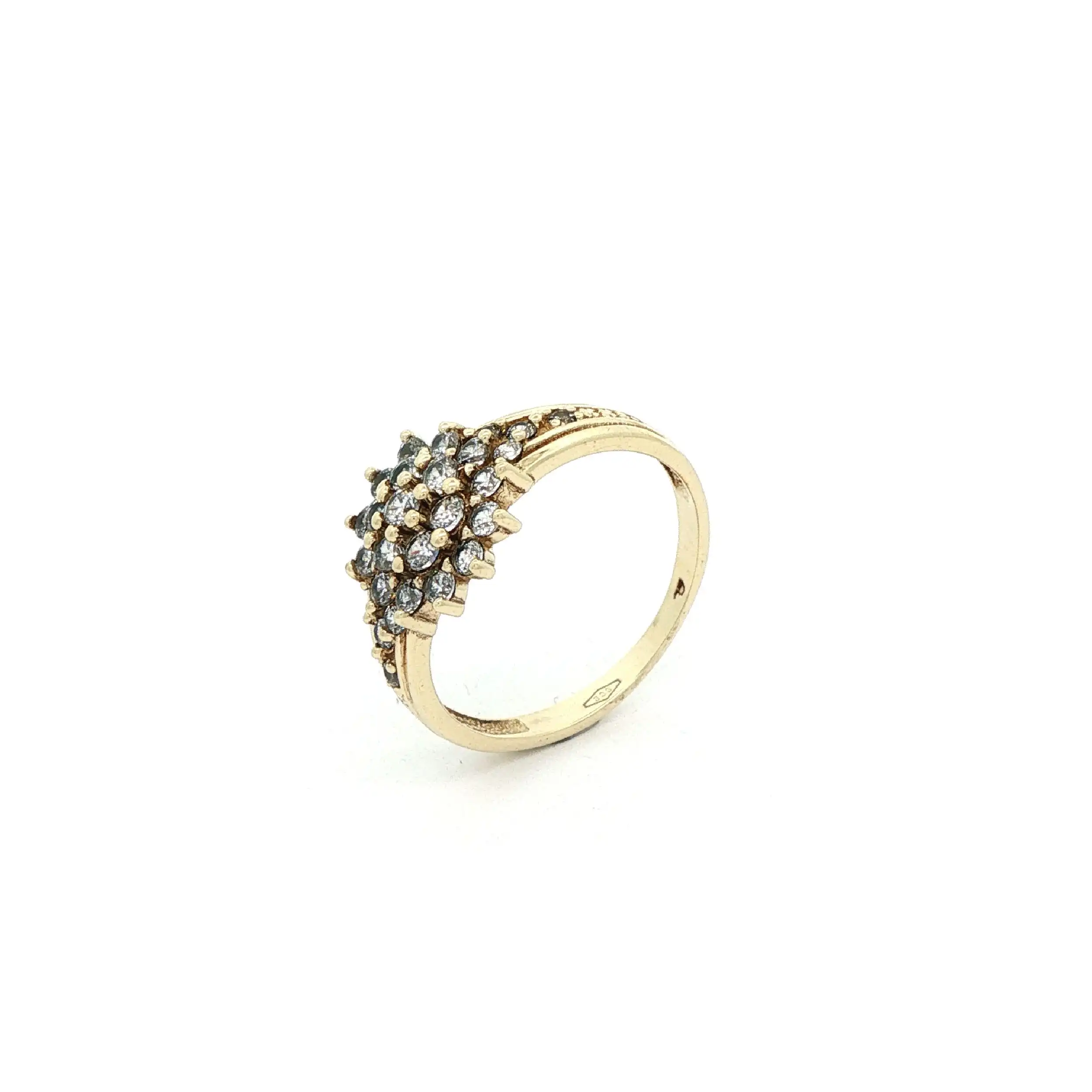 Ring Gelbgold mit Zirkonia Ring Gelbgold mit Zirkonia