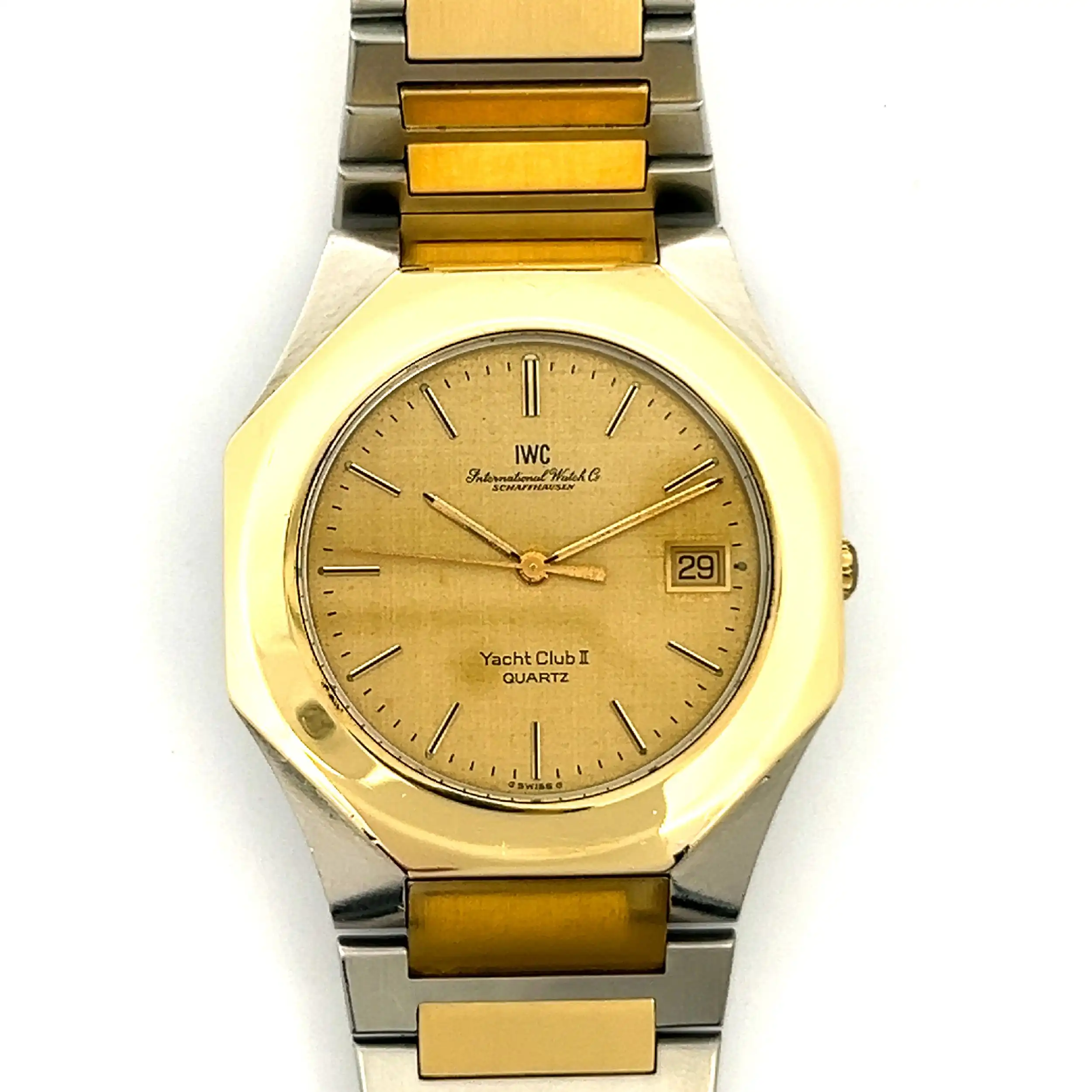 Herrenuhr IWC Yacht Club 2 Stahl Gold Quartz Herrenuhr IWC Yacht Club 2 Stahl Gold Quartz