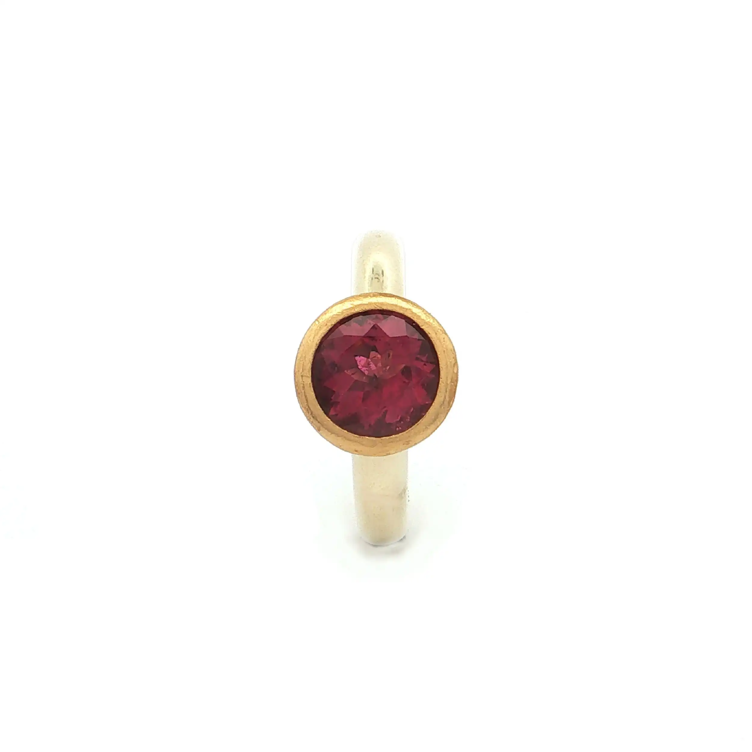 Ring Gelbgold mit pinkem Turmalin Ring Gelbgold mit pinkem Turmalin