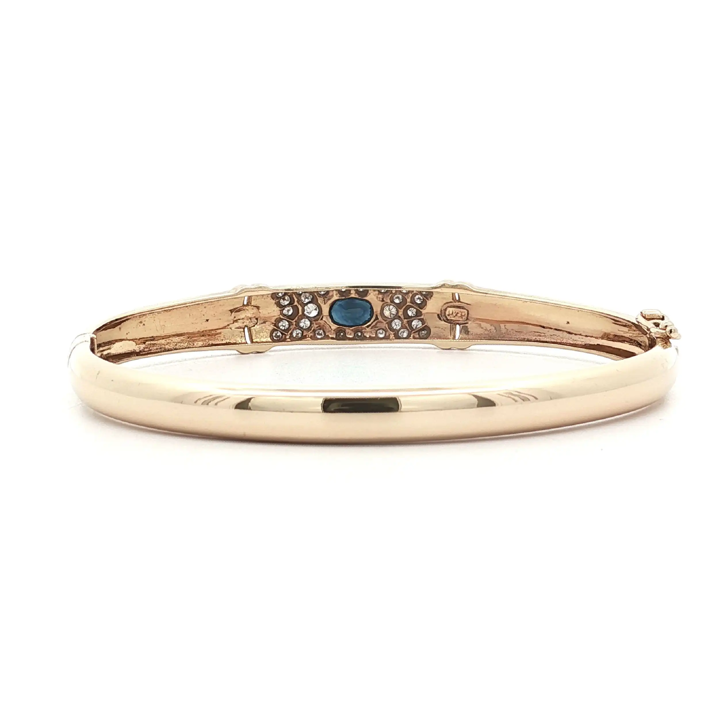 Armreif Gelbgold mit Saphir & Brillanten Armreif Gelbgold mit Saphir & Brillanten