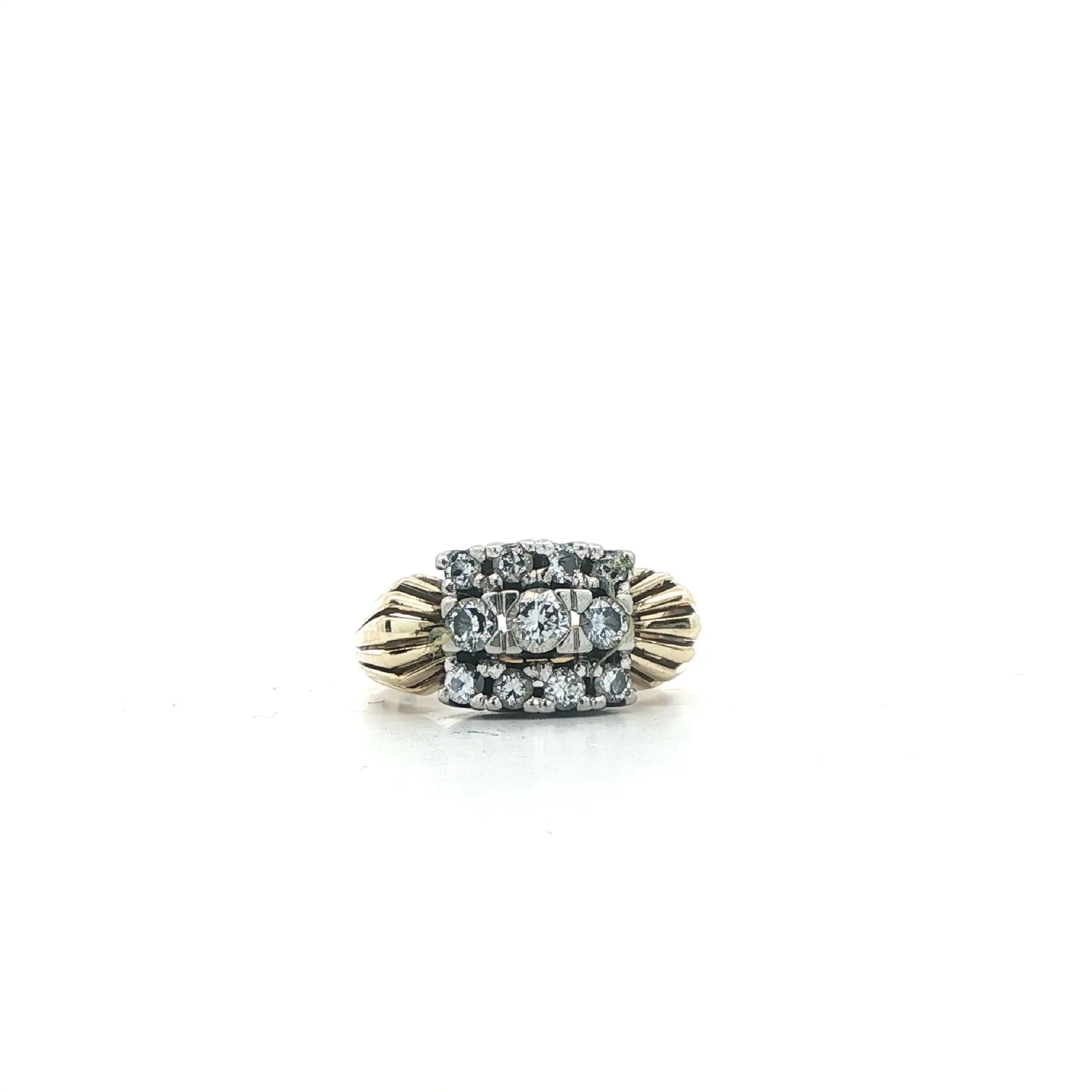 Ring Bicolor mit Brillanten Ring Bicolor mit Brillanten