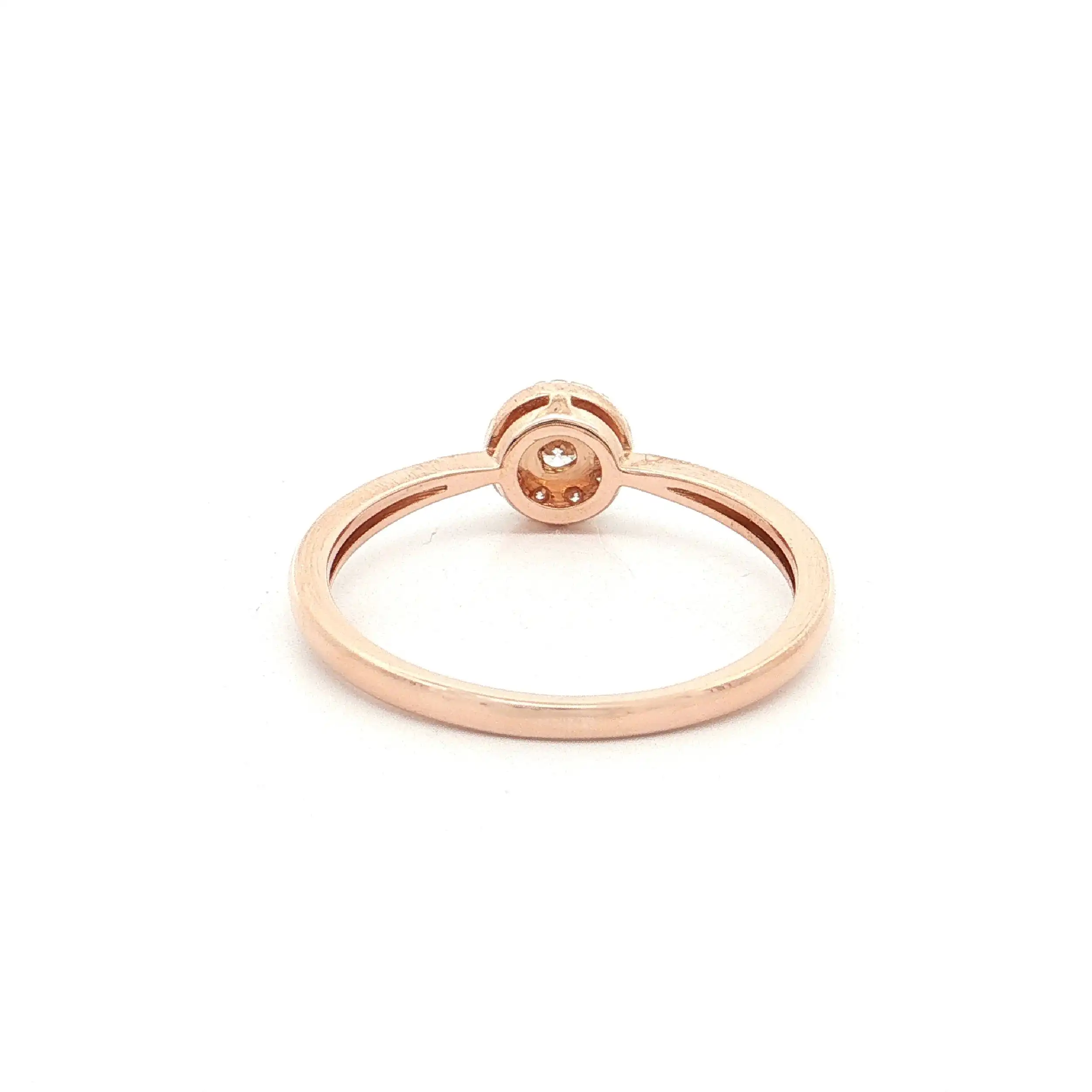 Ring Roségold mit Brillanten Ring Roségold mit Brillanten