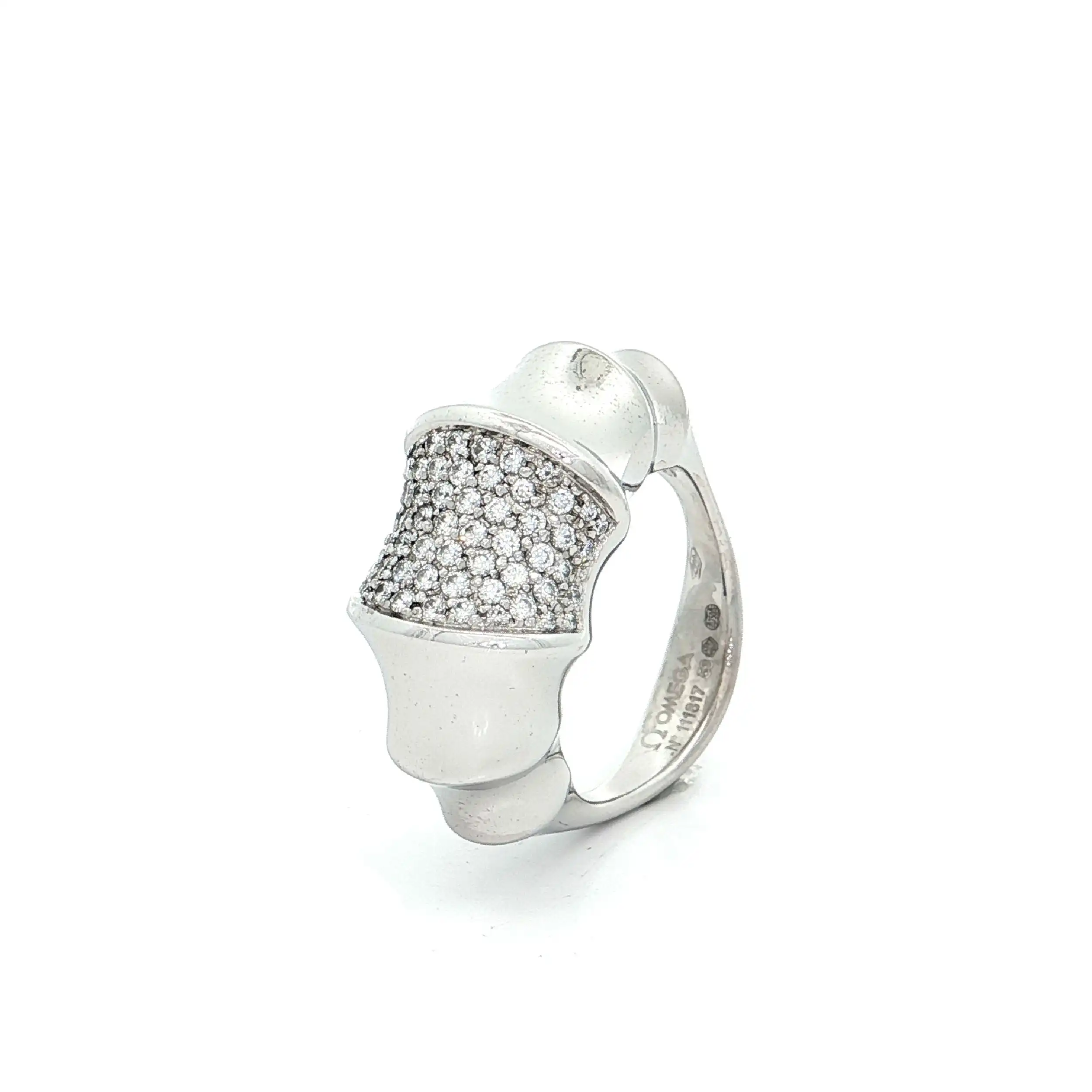 Ring Weißgold mit Brillanten von Omega Ring Weißgold mit Brillanten von Omega
