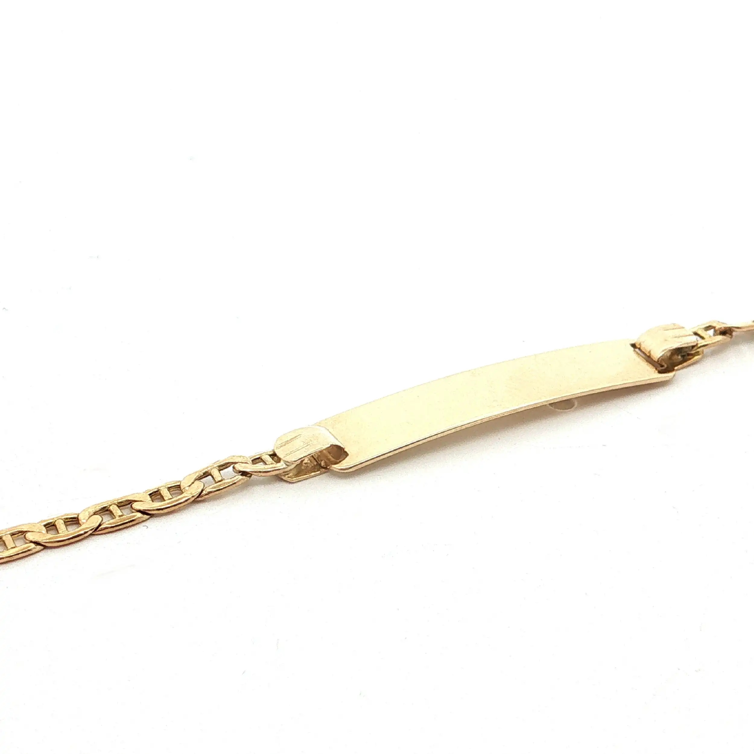 Identarmband Gelbgold