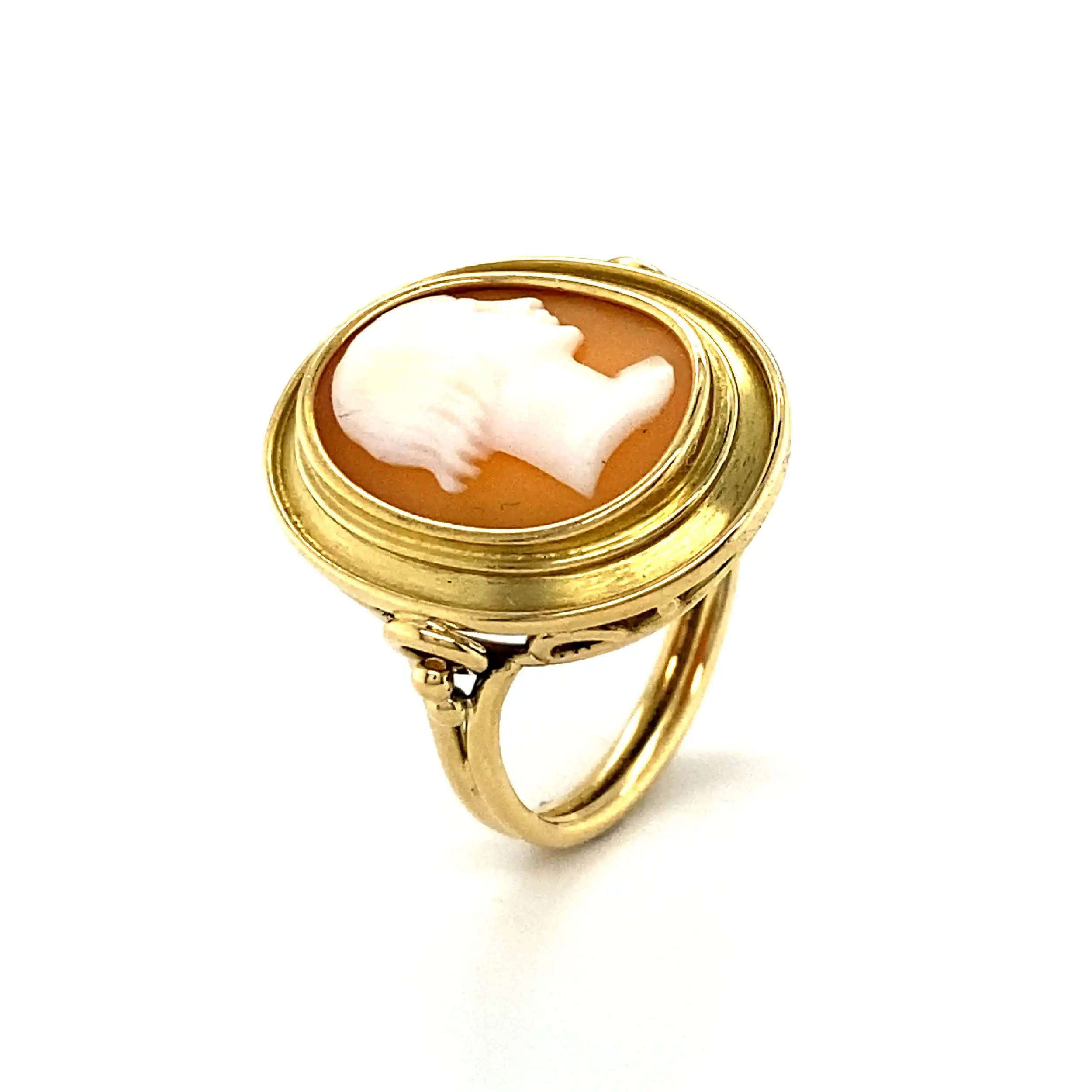 Ring Gelbgold mit Gemme Ring Gelbgold mit Gemme