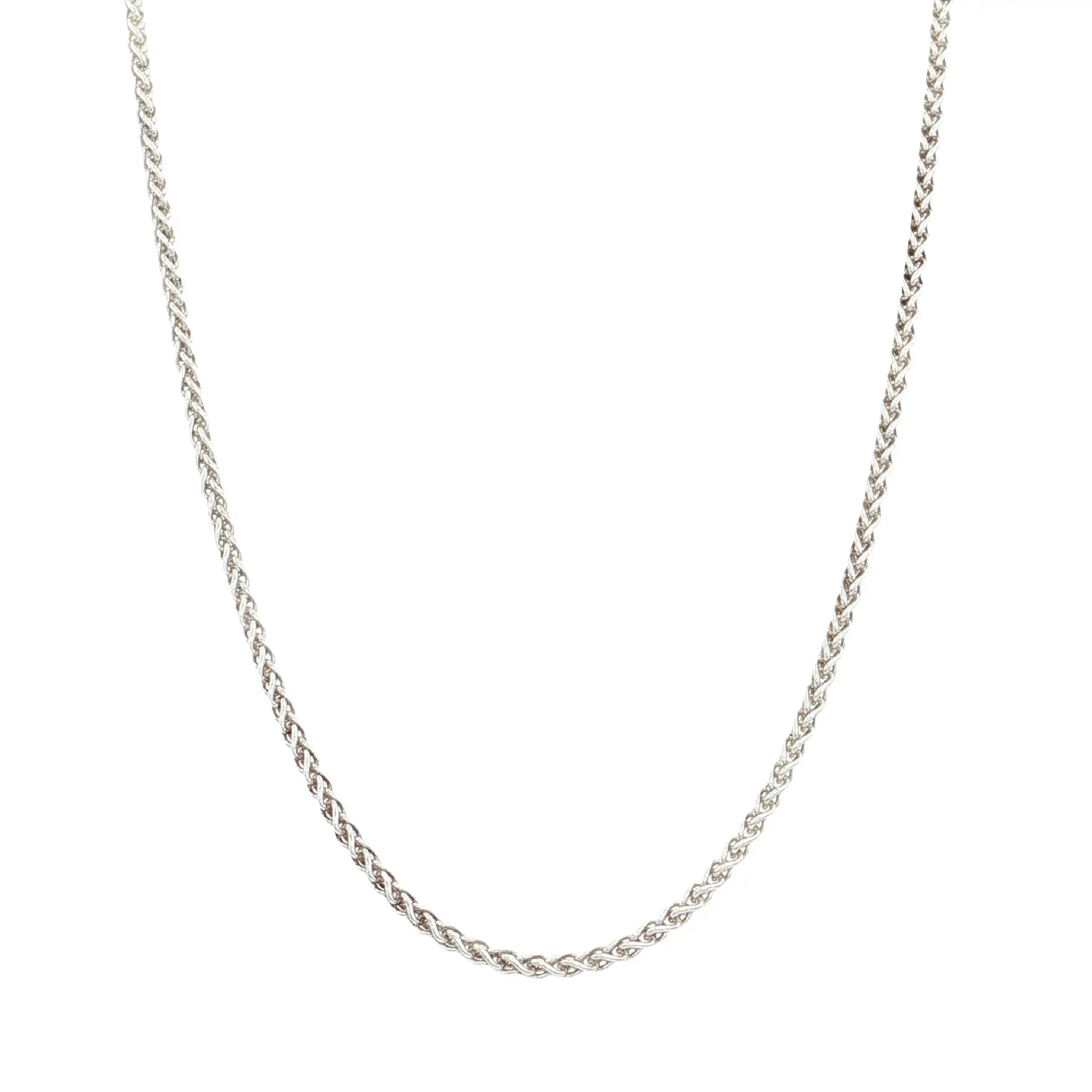 Zopfkette Silber