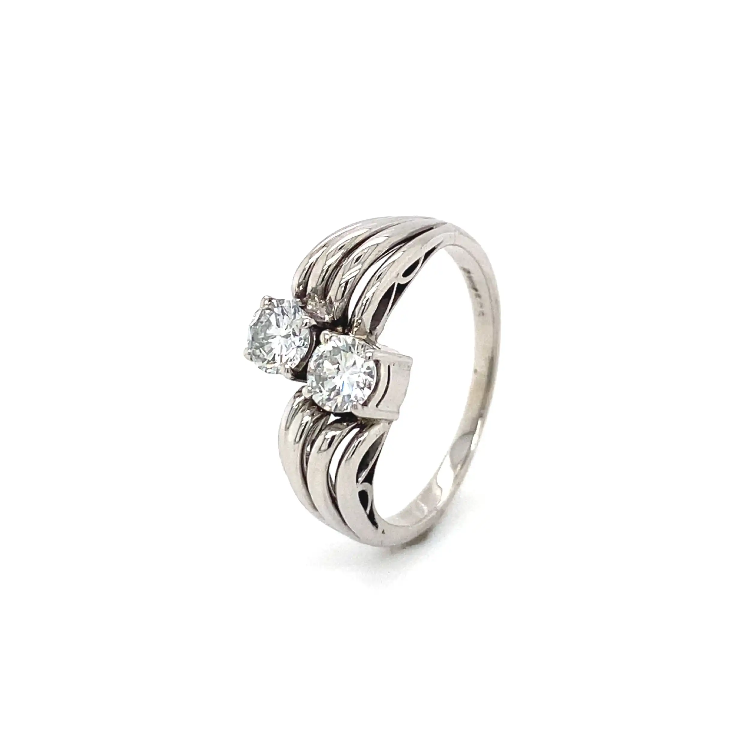 Ring Weißgold mit Brillanten