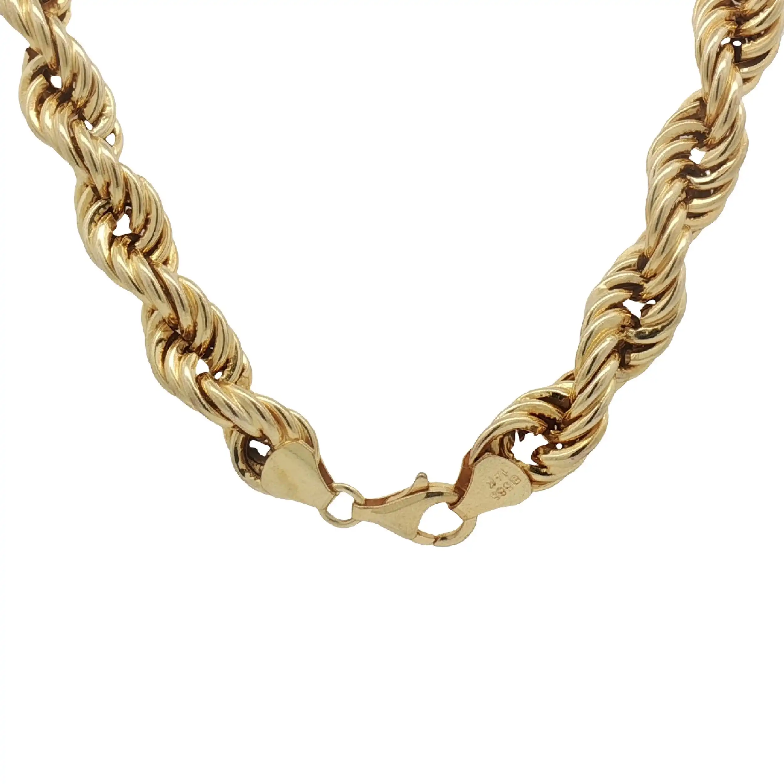Kordellkette Gelbgold