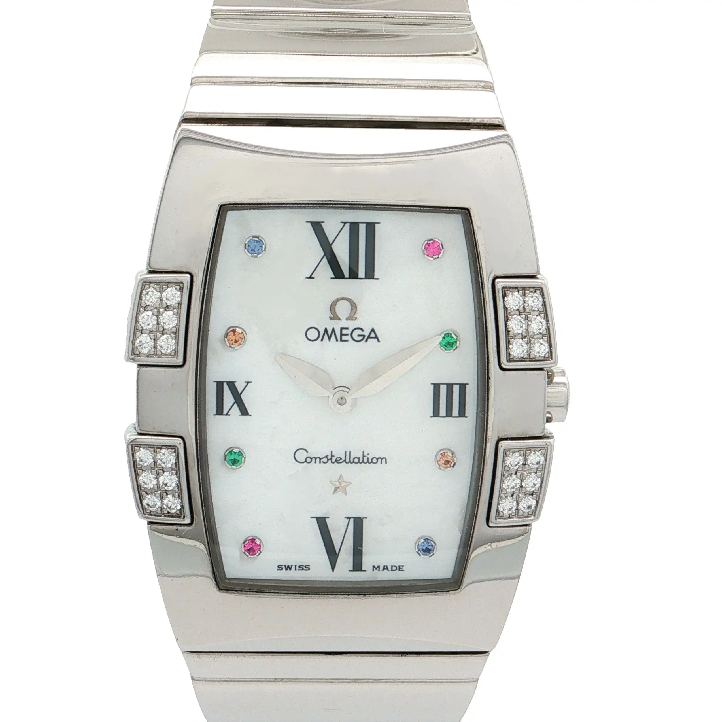 Damenuhr Omega Constellation 1586.79.00 mit Box und Papiere Damenuhr Omega Constellation 1586.79.00 mit Box und Papiere