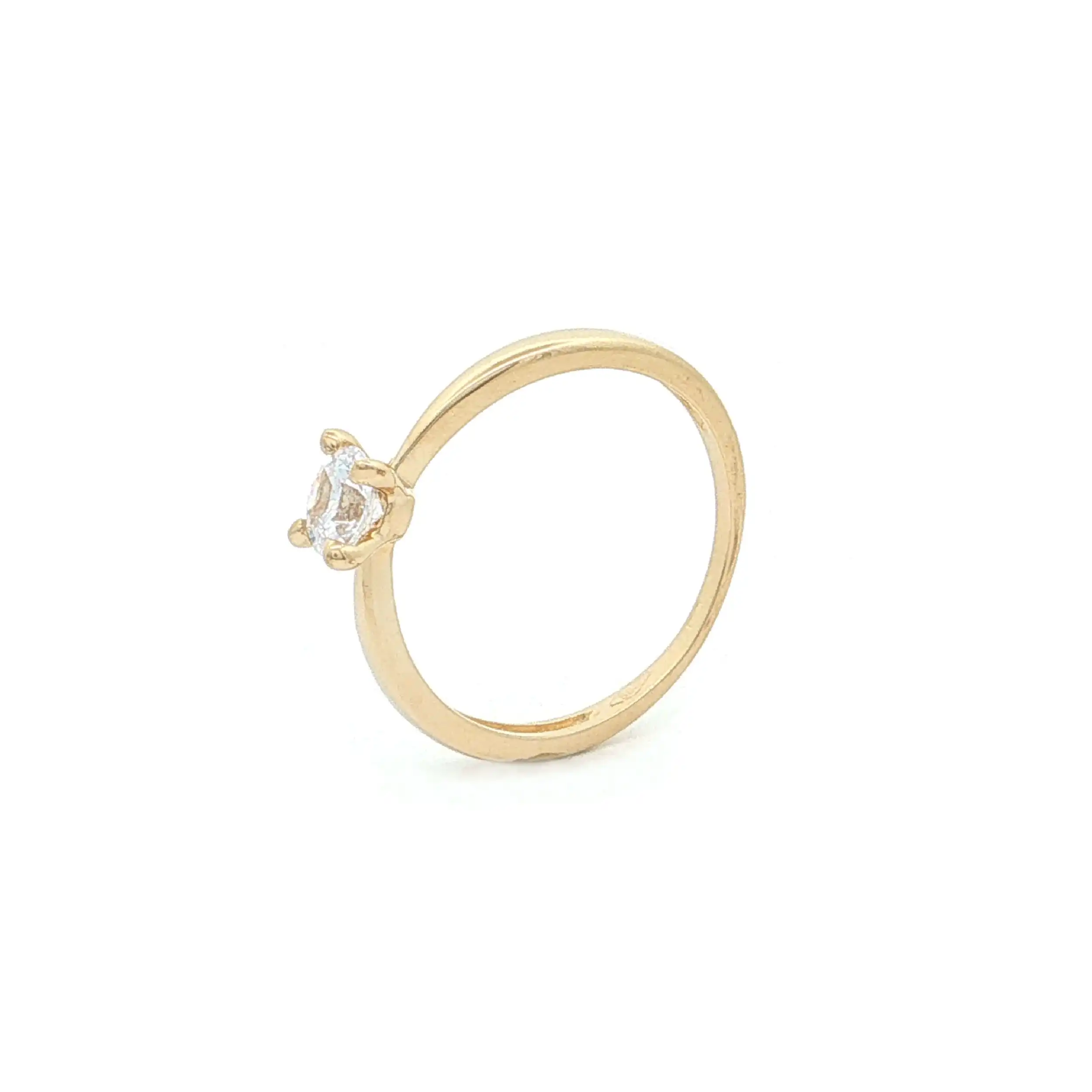 Ring Gelbgold mit Zirkonia