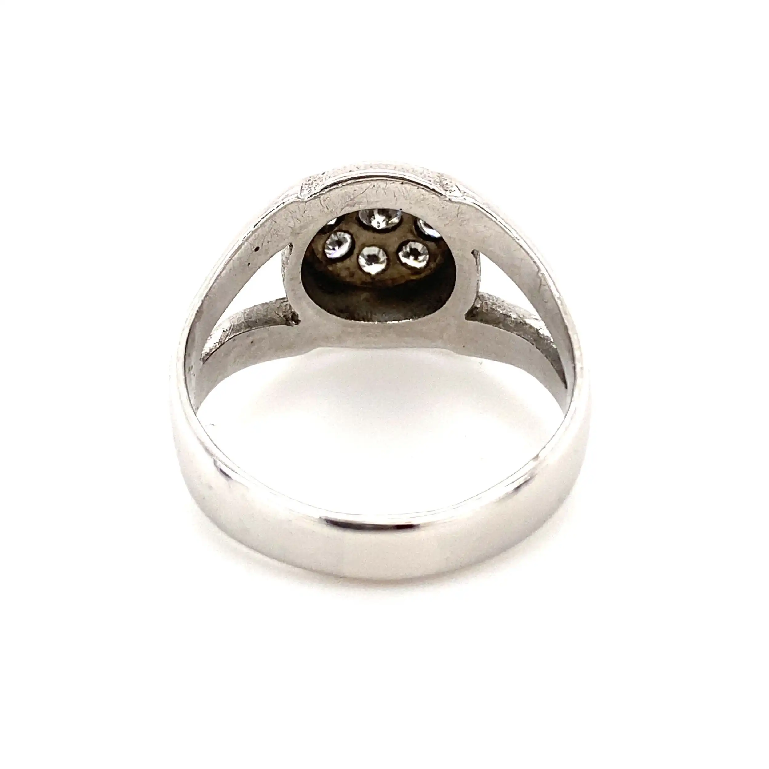 Ring Weißgold mit Brillanten Ring Weißgold mit Brillanten