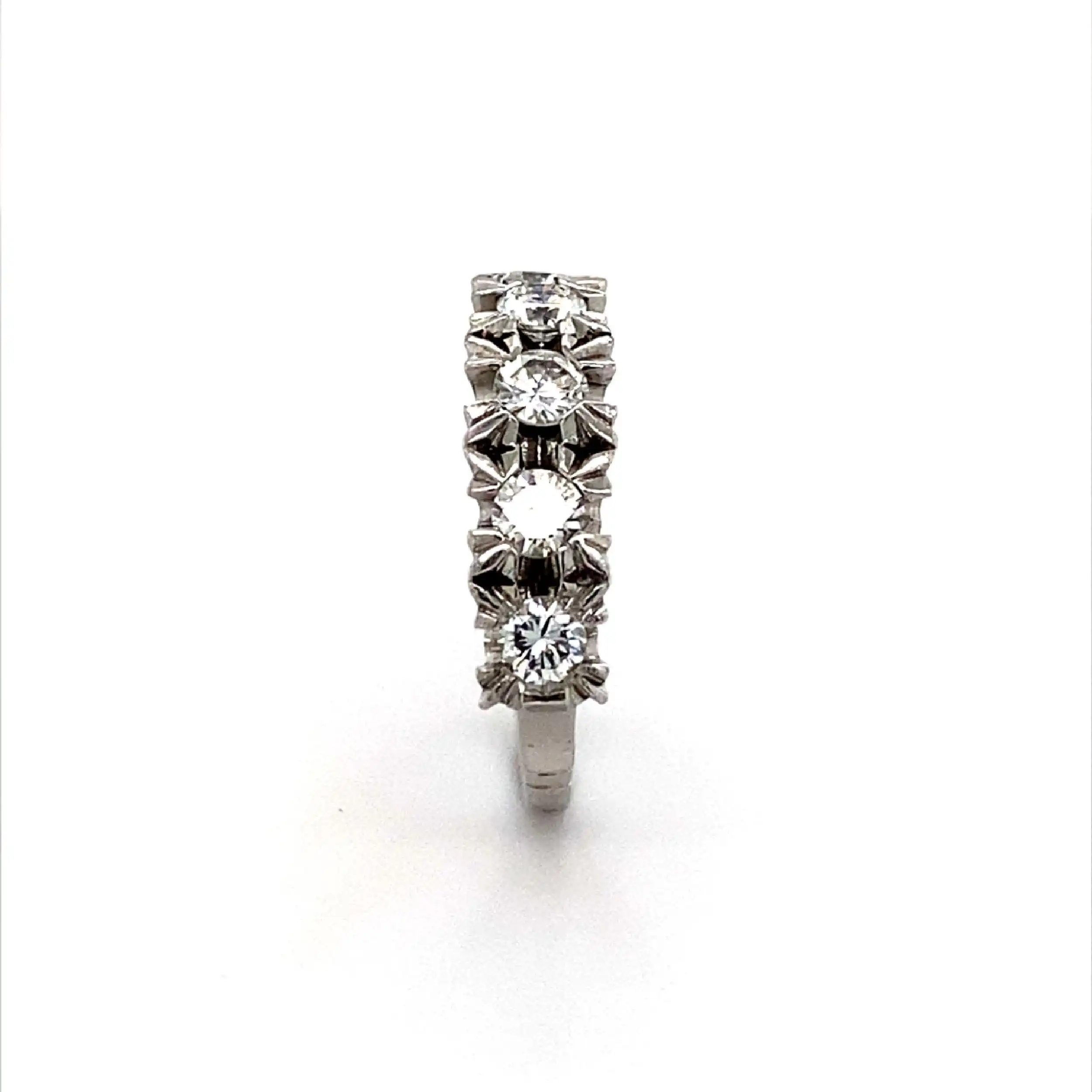 Ring Weißgold mit Brillanten Ring Weißgold mit Brillanten