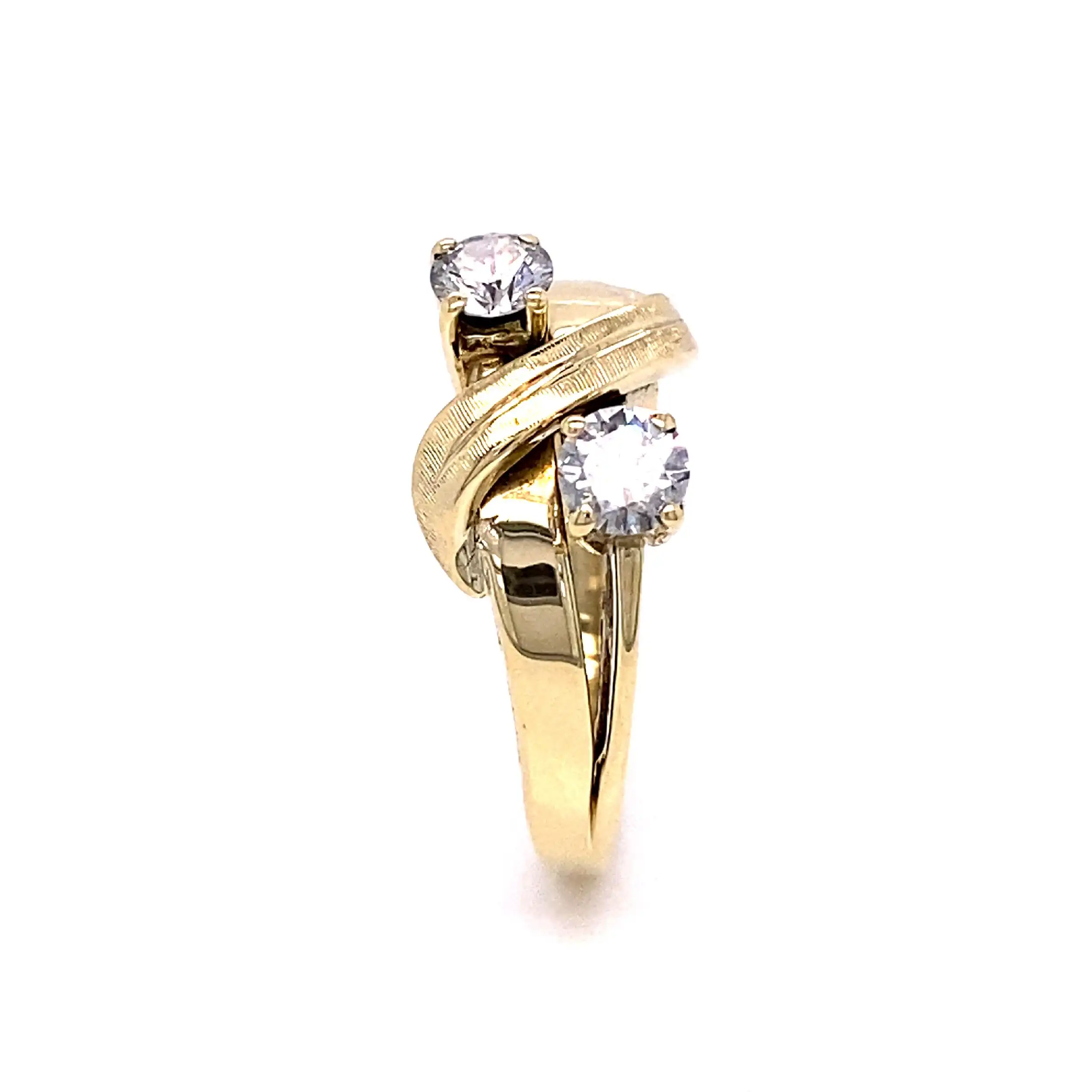 Ring Gelbgold mit Brillanten Ring Gelbgold mit Brillanten