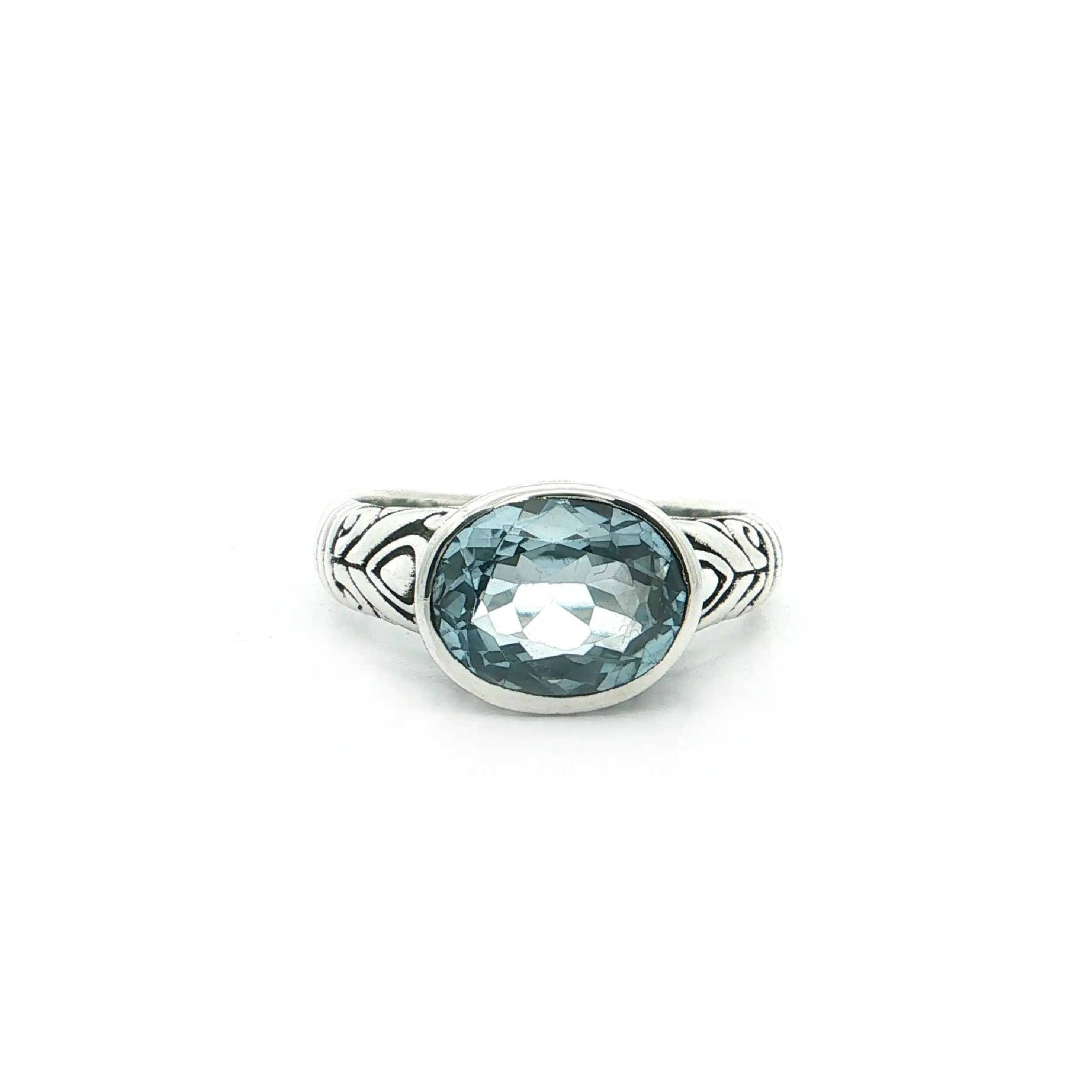Ring Silber mit Blautopas Ring Silber mit Blautopas
