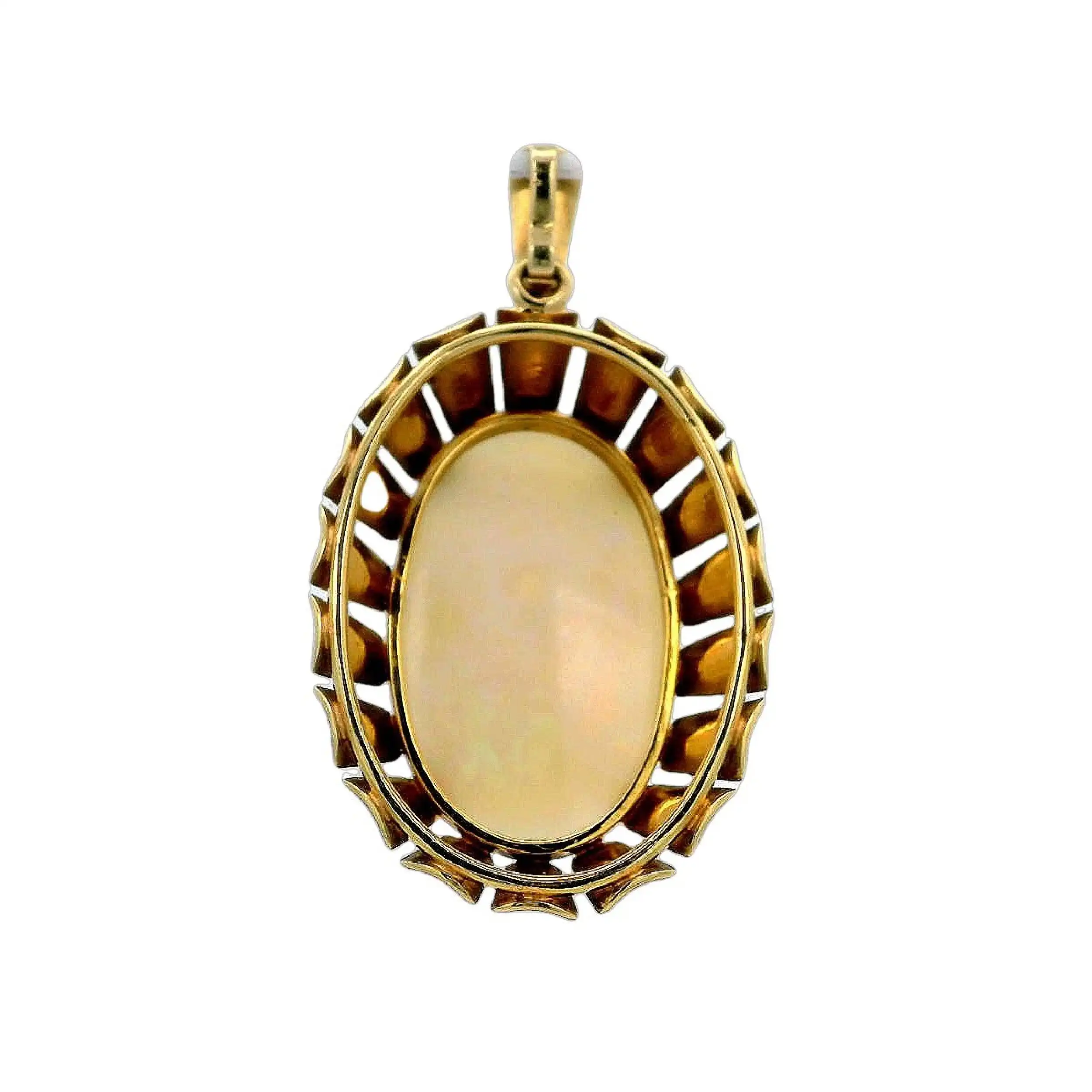 Anhänger Gelbgold mit Opal Anhänger Gelbgold mit Opal