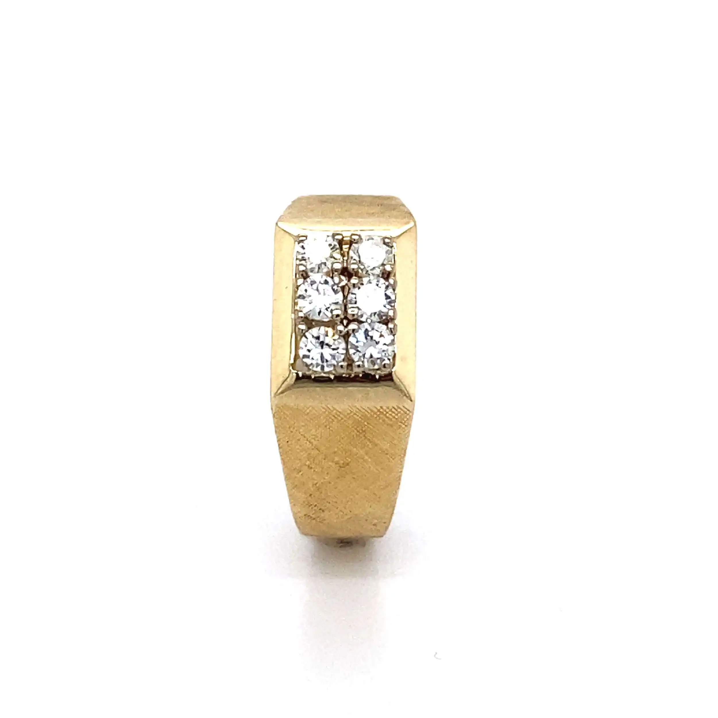 Ring Gelbgold mit Brillanten Ring Gelbgold mit Brillanten