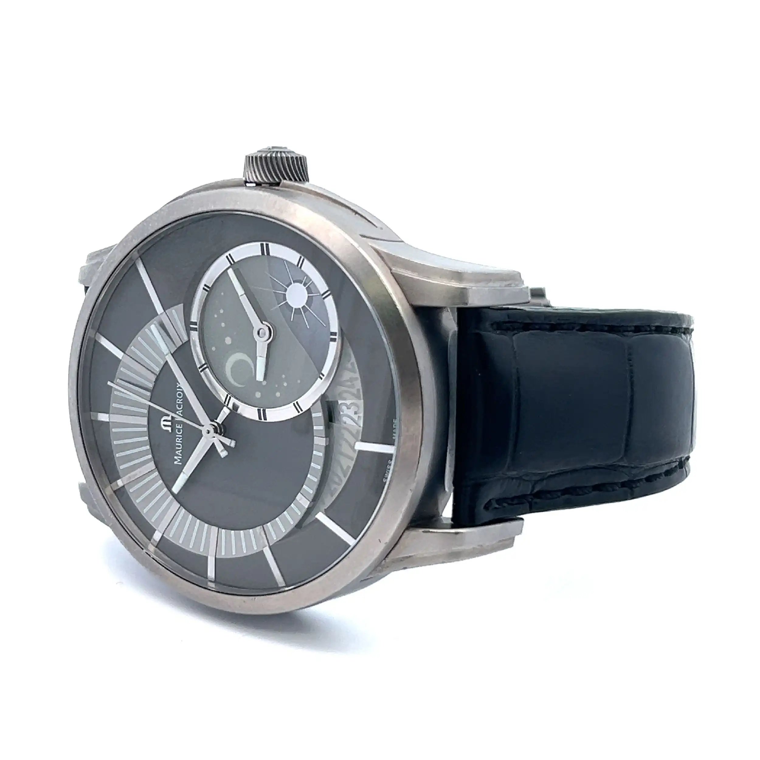 Herrenuhr Maurice Lacroix Pontos Referenz PT6108 mit Zertifikat Herrenuhr Maurice Lacroix Pontos Referenz PT6108 mit Zertifikat