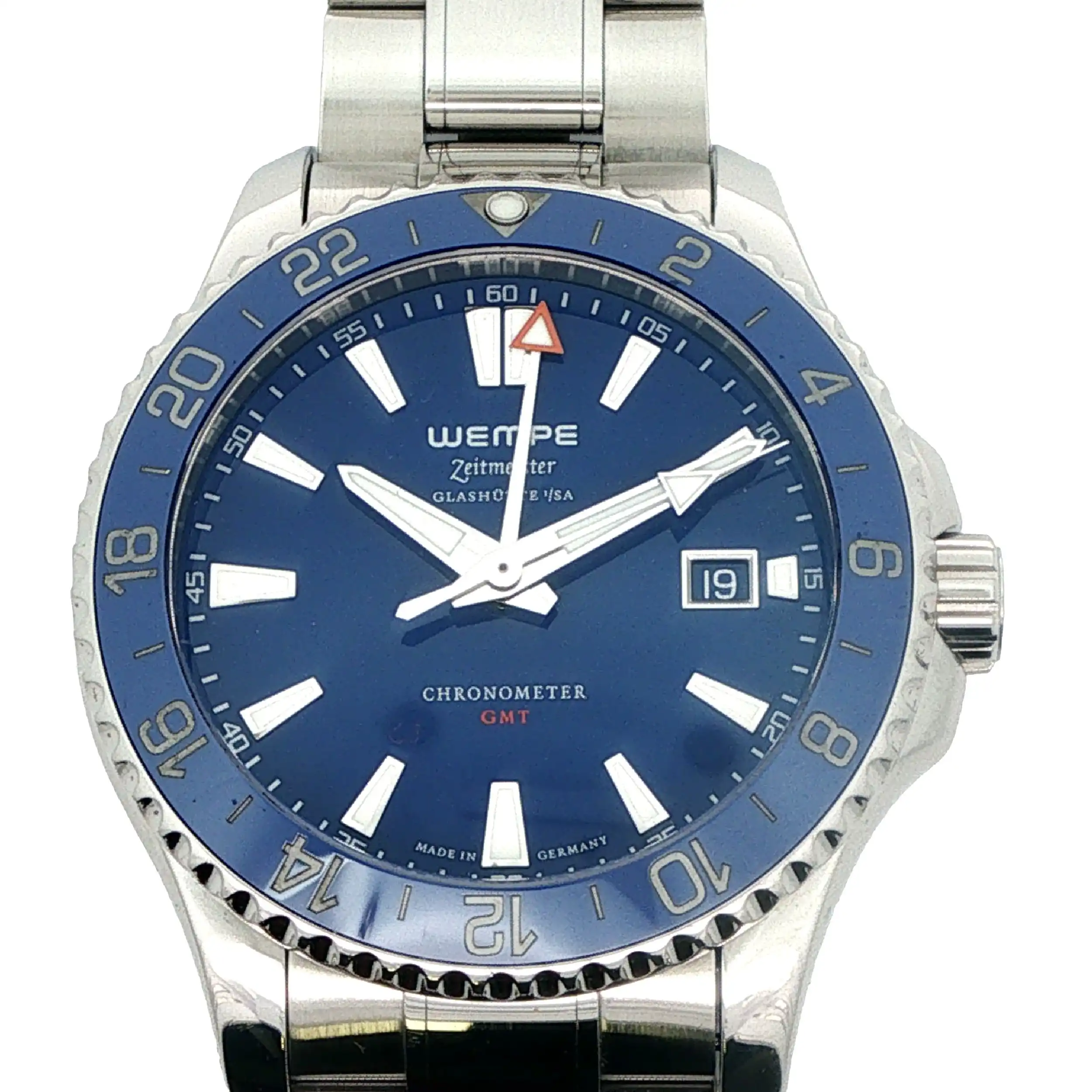Herrenuhr Wempe Glashütte i/SA Zeitmeister Sport GMT Herrenuhr Wempe Glashütte i/SA Zeitmeister Sport GMT