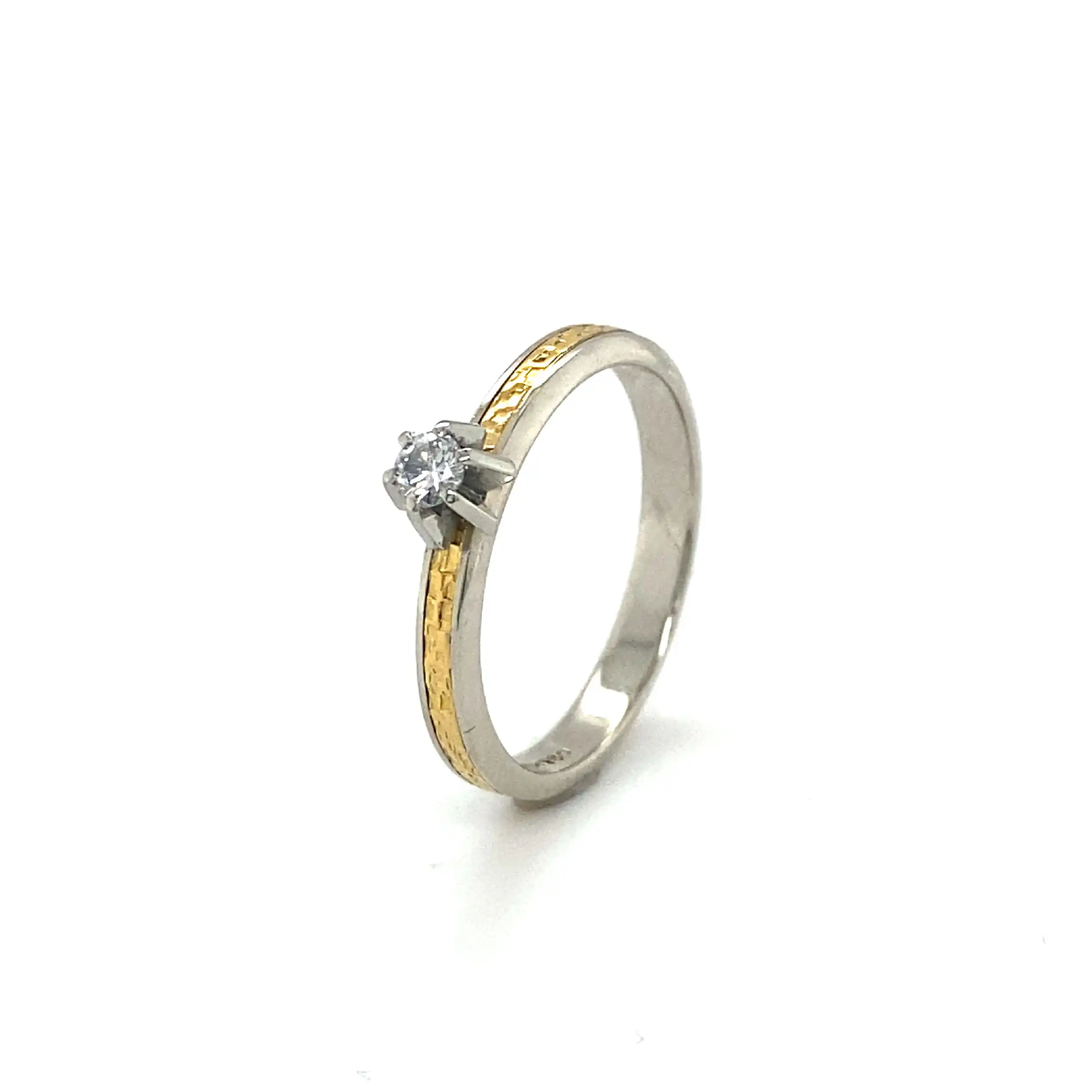 Ring Bicolor Niessing mit Brillant Ring Bicolor Niessing mit Brillant
