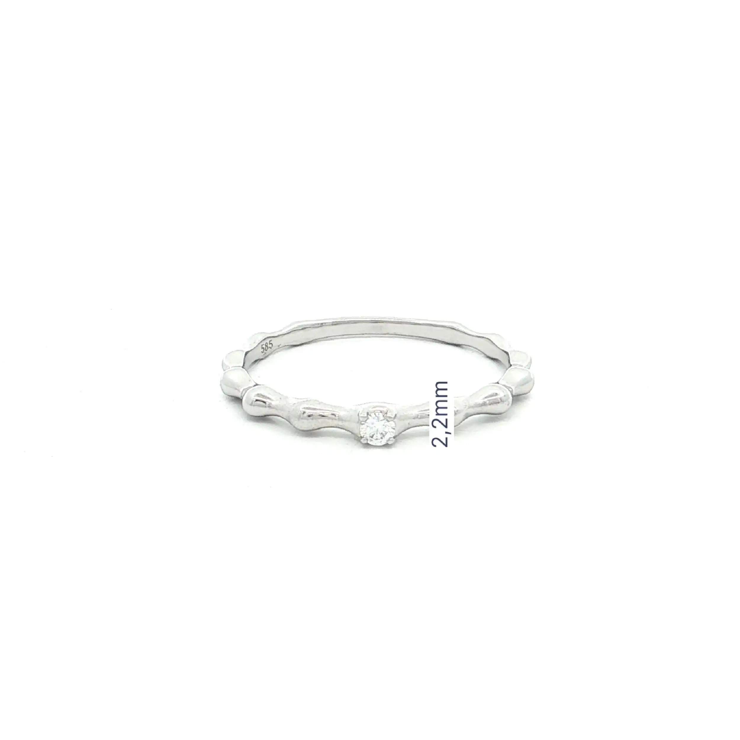 Ring Weißgold mit Brillant