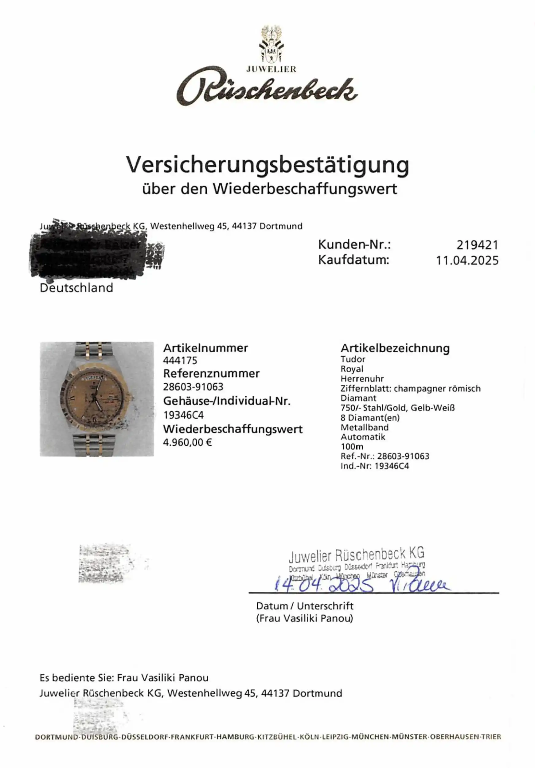 Herrenuhr Tudor Royal Day & Date Full Set 2025 Herrenuhr Tudor Royal Day & Date Full Set 2025