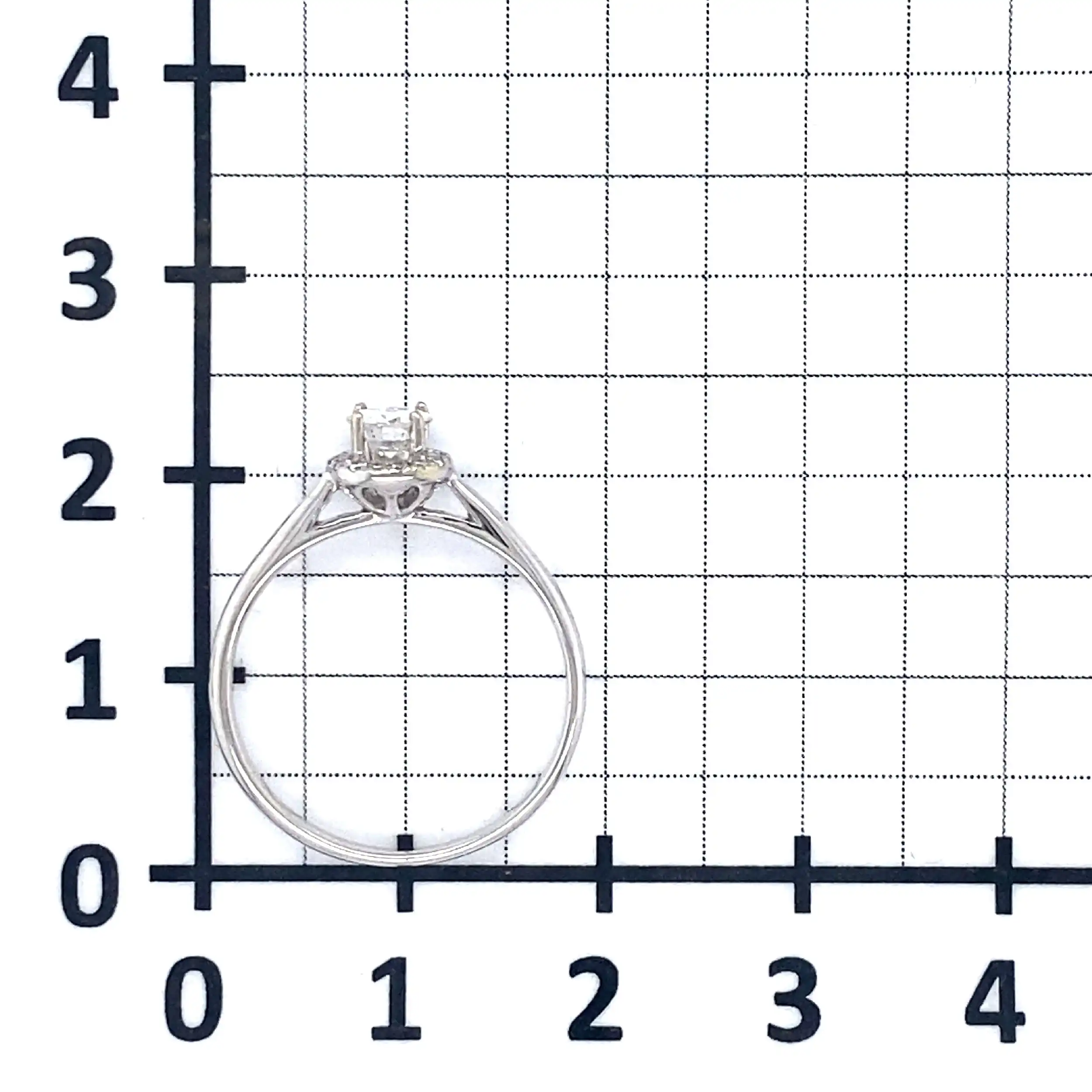 Ring Weißgold mit Solitär Brillant ca. 0,25ct und Brillanten ca. 0,08ct Ring Weißgold mit Solitär Brillant ca. 0,25ct und Brillanten ca. 0,08ct
