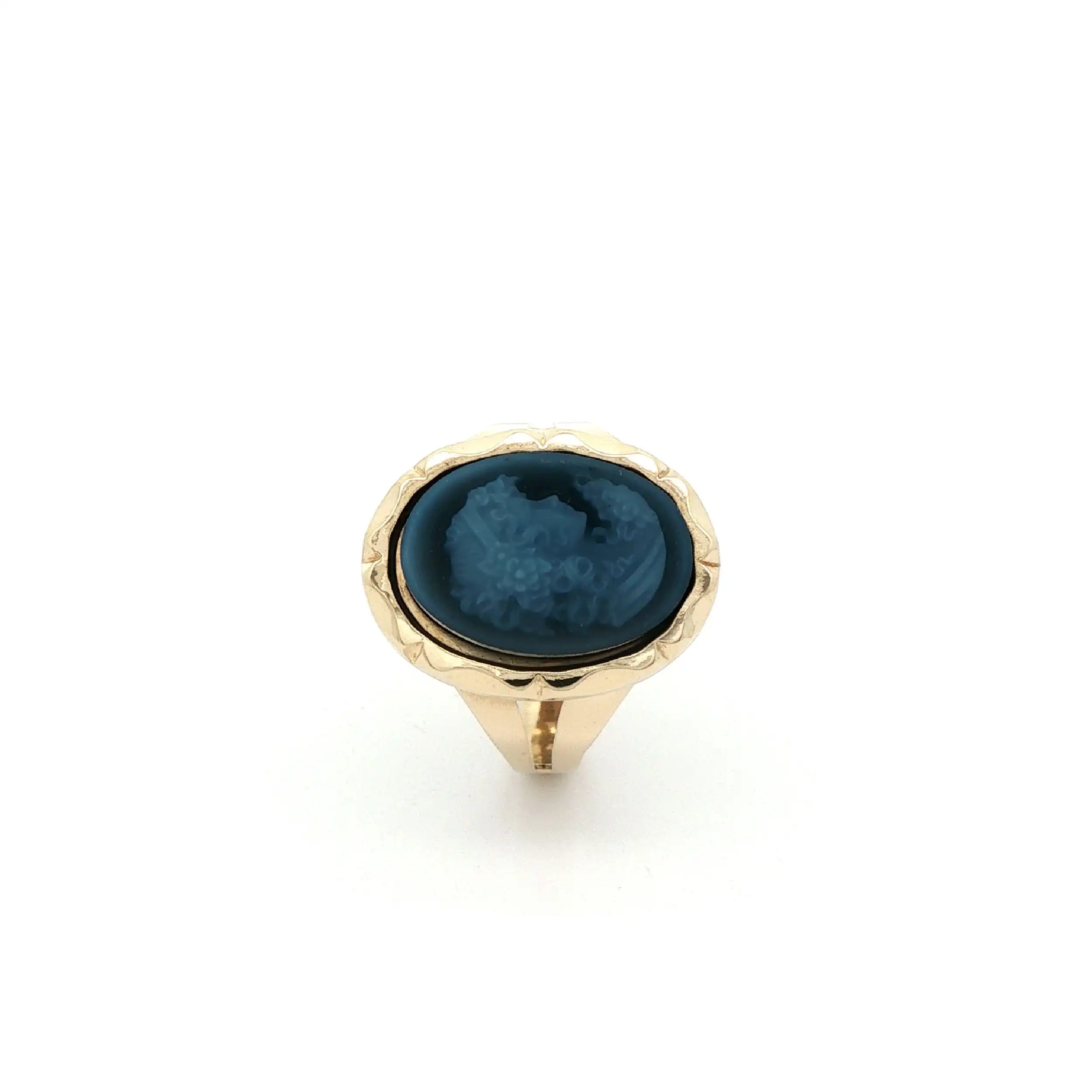 Ring Gelbgold mit Gemme Ring Gelbgold mit Gemme