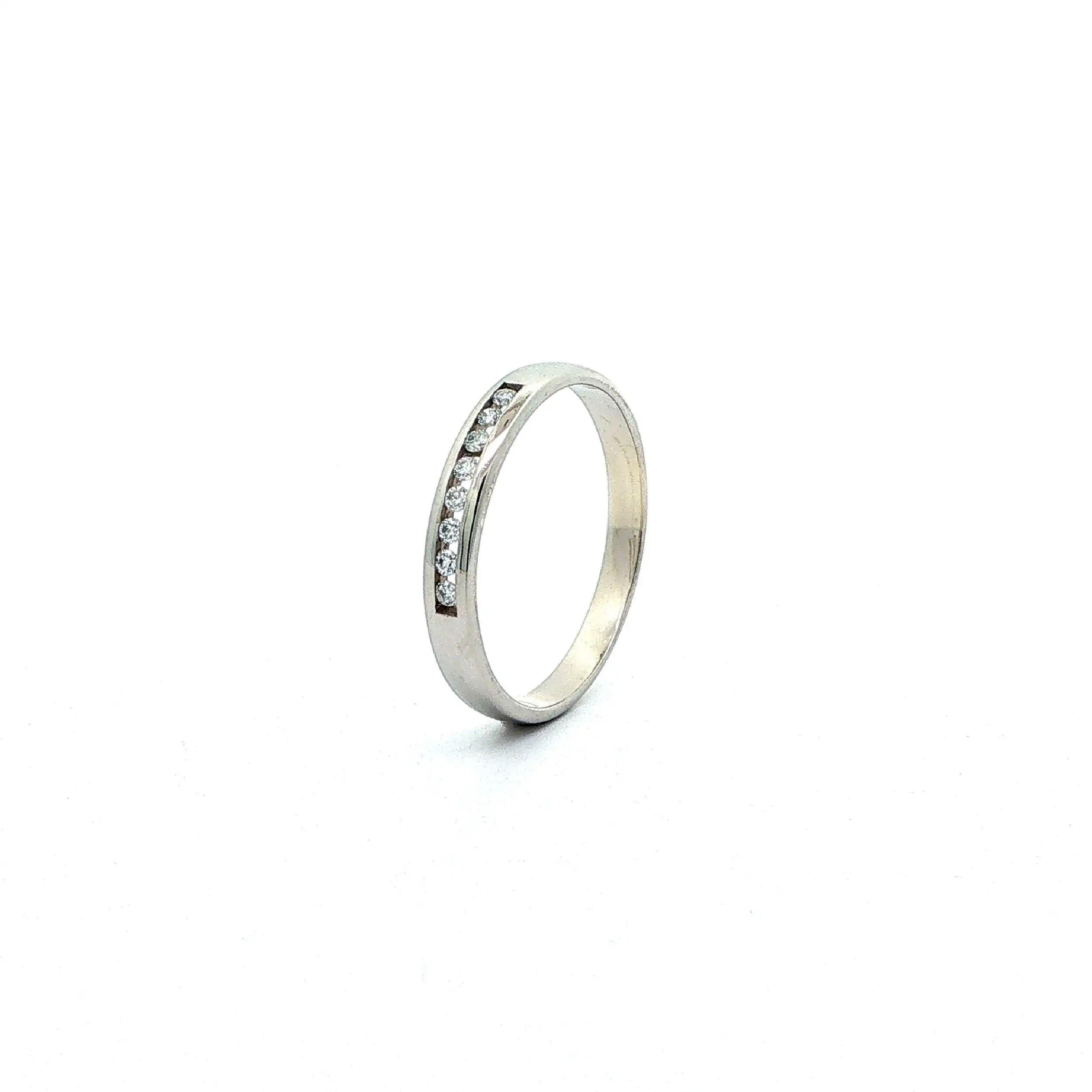 Ring Weißgold mit Brillanten Ring Weißgold mit Brillanten