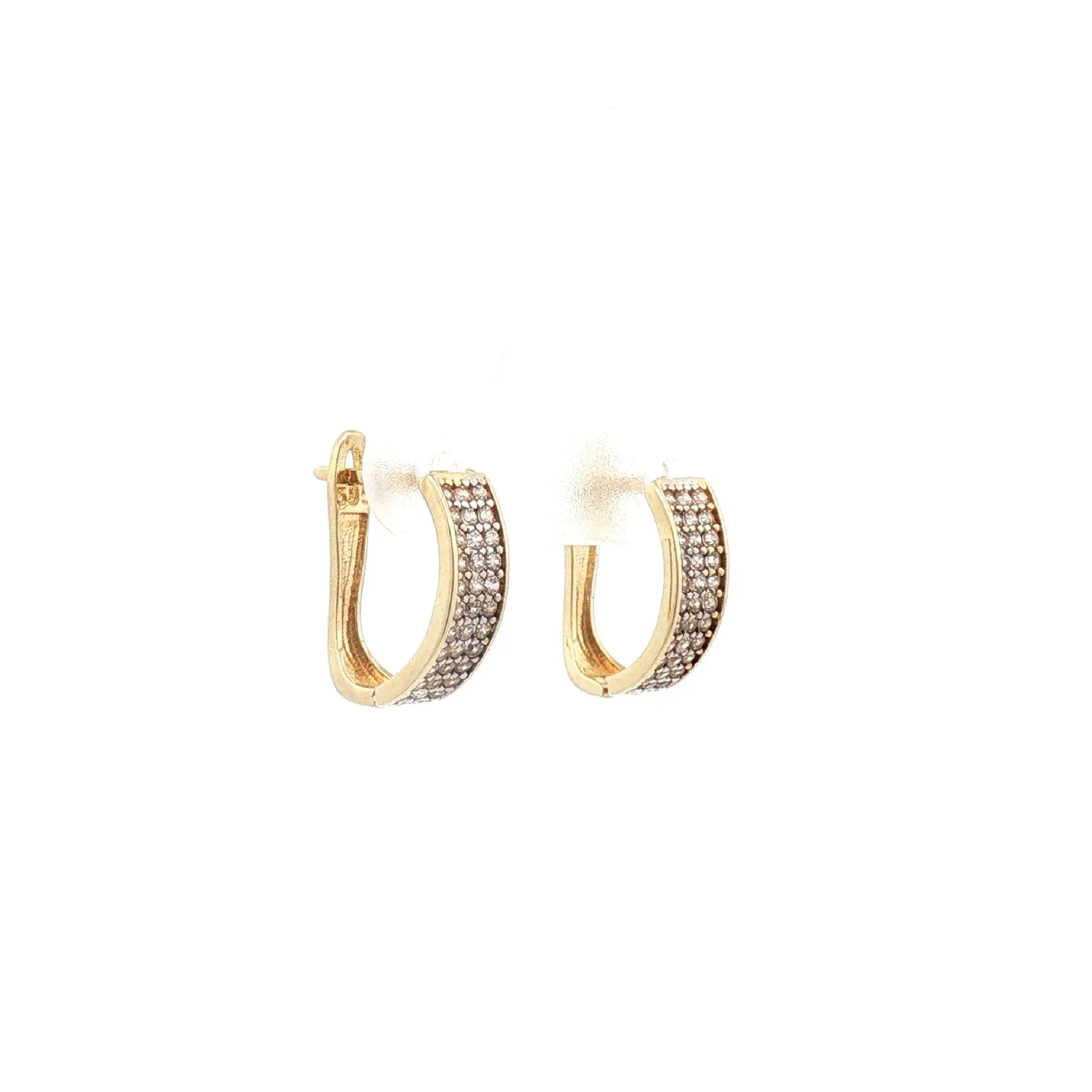 Ohrringe Gelbgold mit Zirkonia