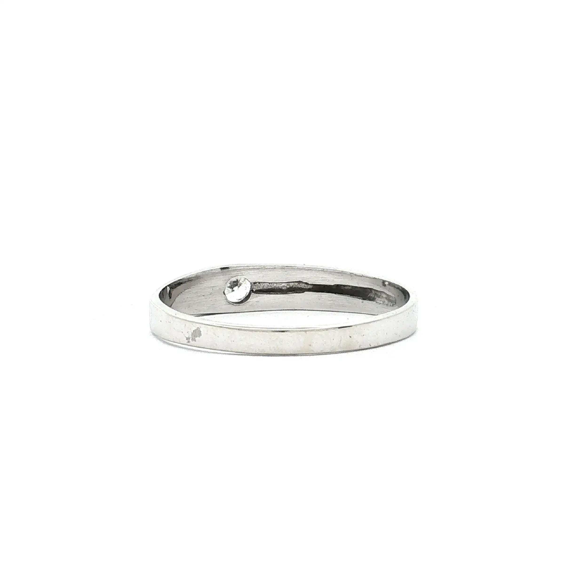 Ring Weißgold mit Zirkonia