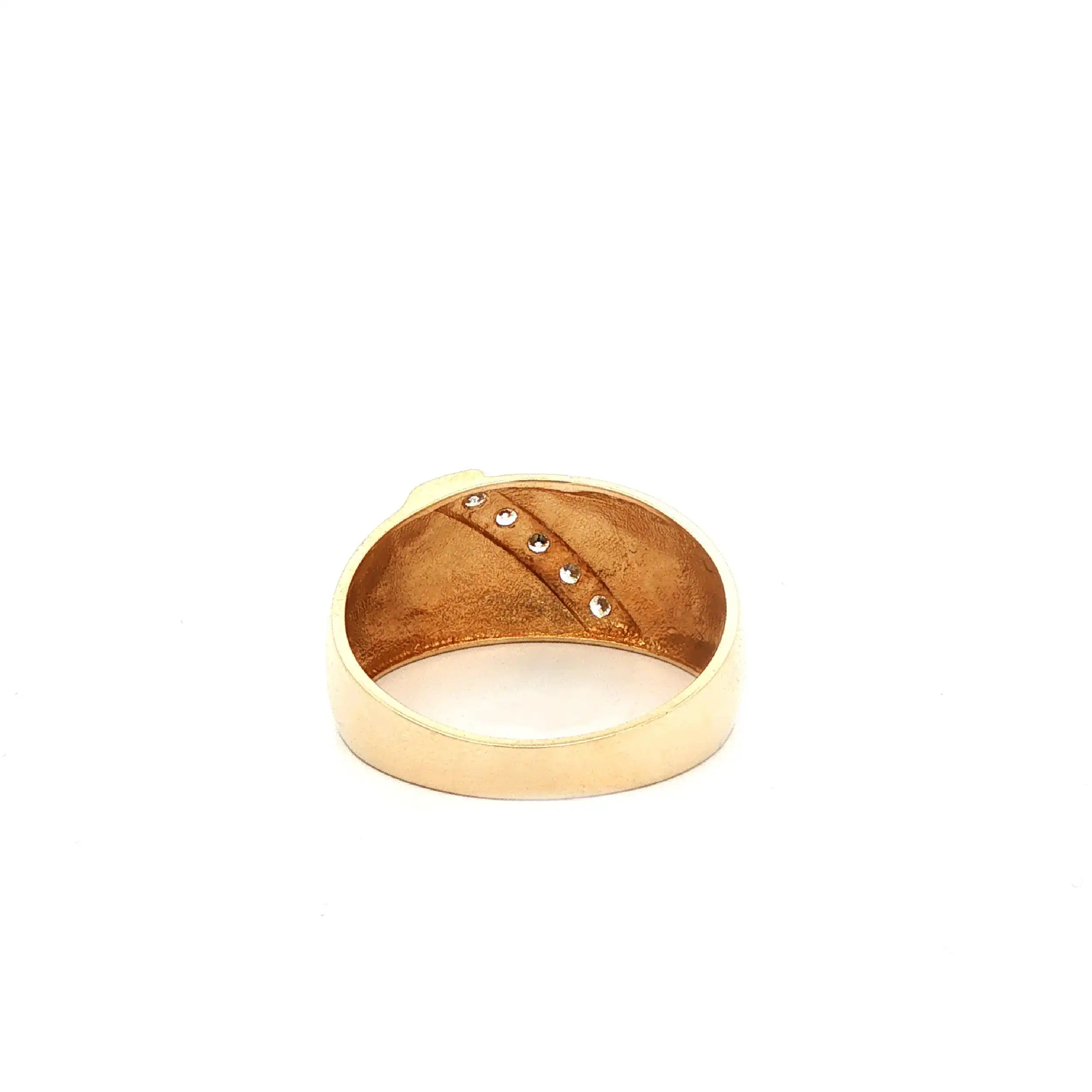 Ring Gelbgold mit Zirkonia Ring Gelbgold mit Zirkonia