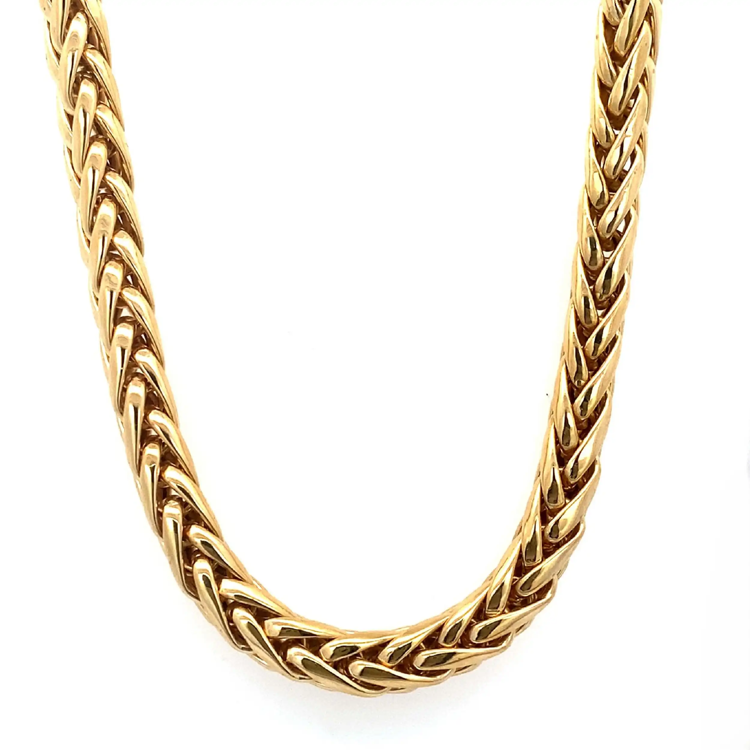 Zopfkette Gelbgold Zopfkette Gelbgold