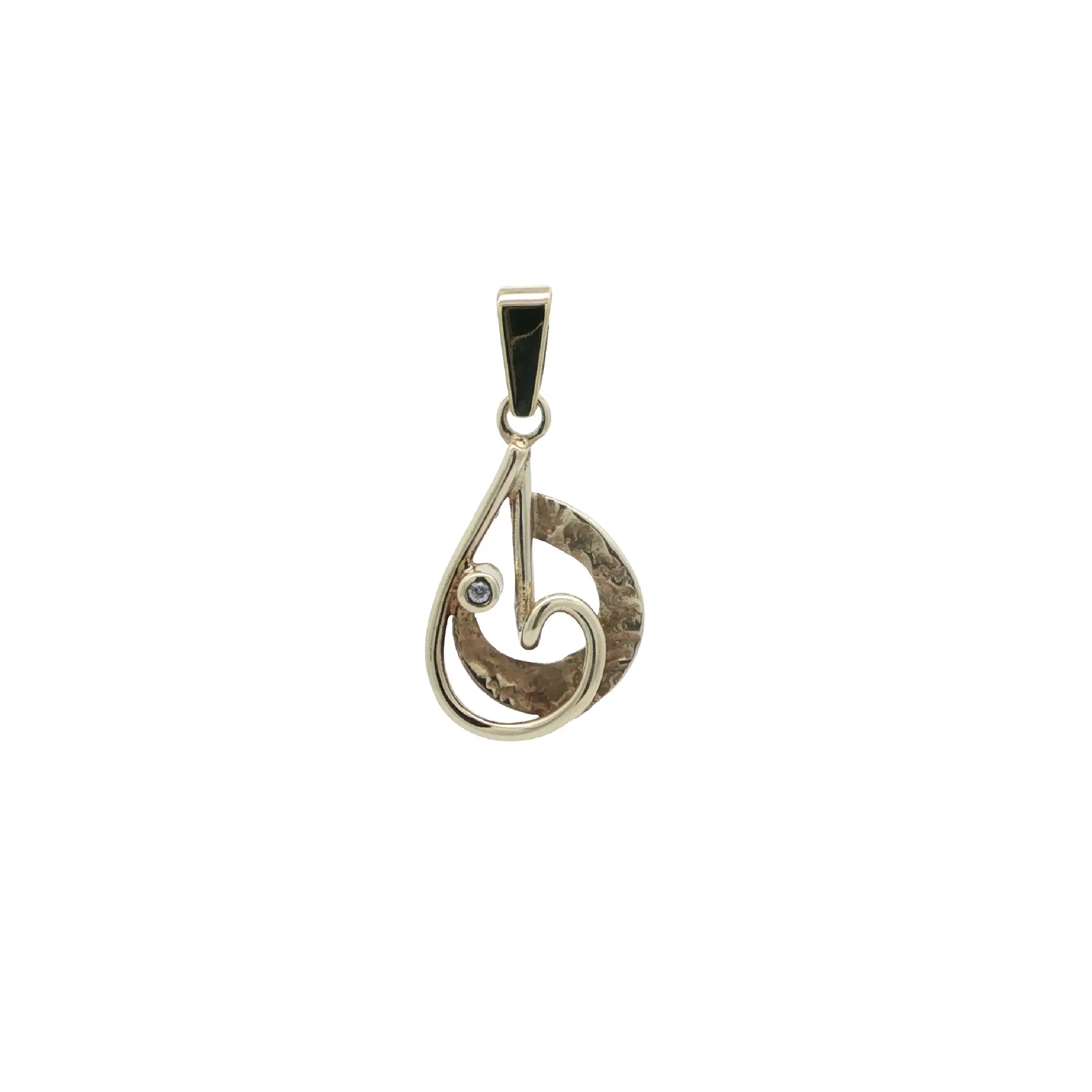 Anhänger Gelbgold mit Zirkonia Anhänger Gelbgold mit Zirkonia