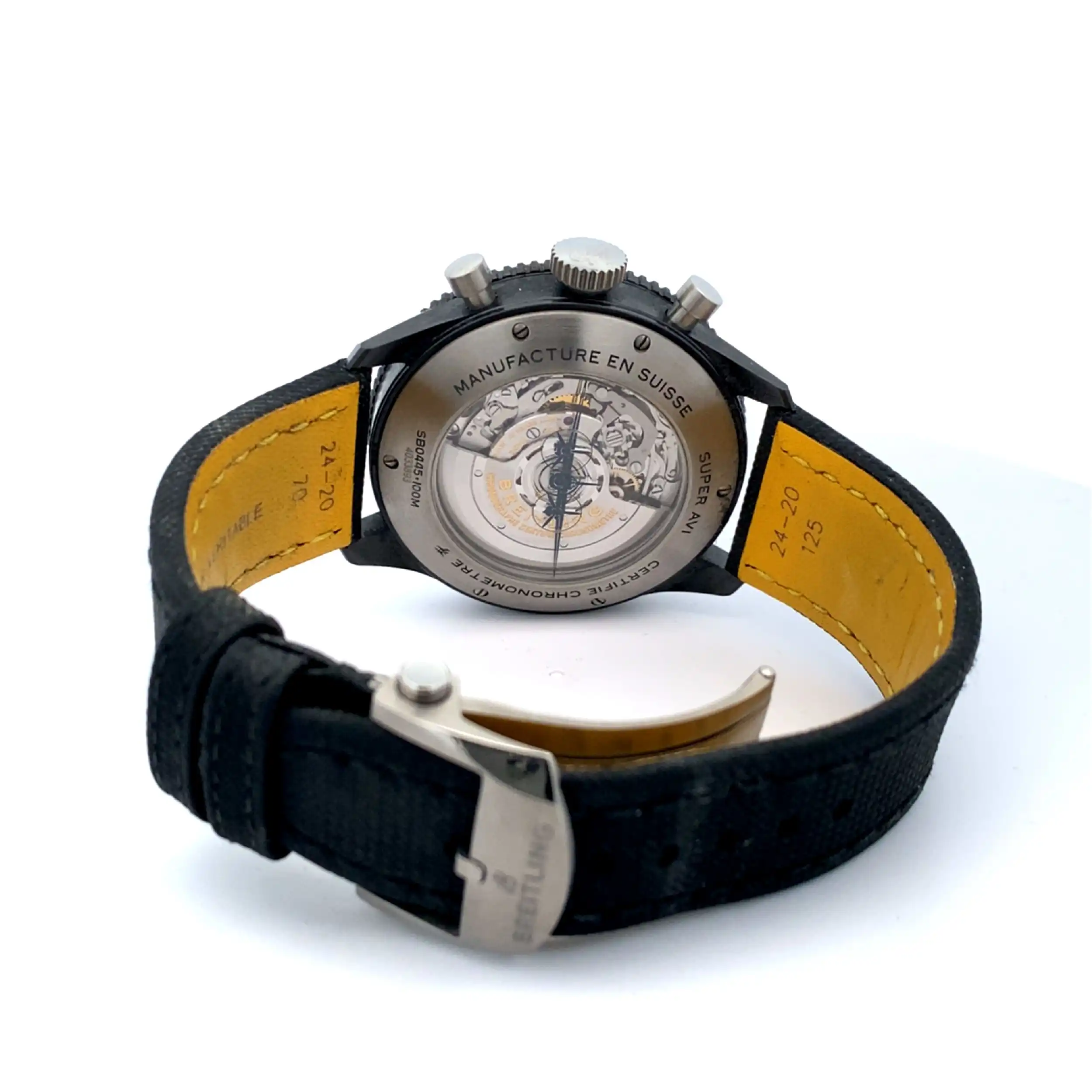 Herrenuhr Breitling Super Avi B04 Chronograph GMT 46 mit Papiere und Box Herrenuhr Breitling Super Avi B04 Chronograph GMT 46 mit Papiere und Box