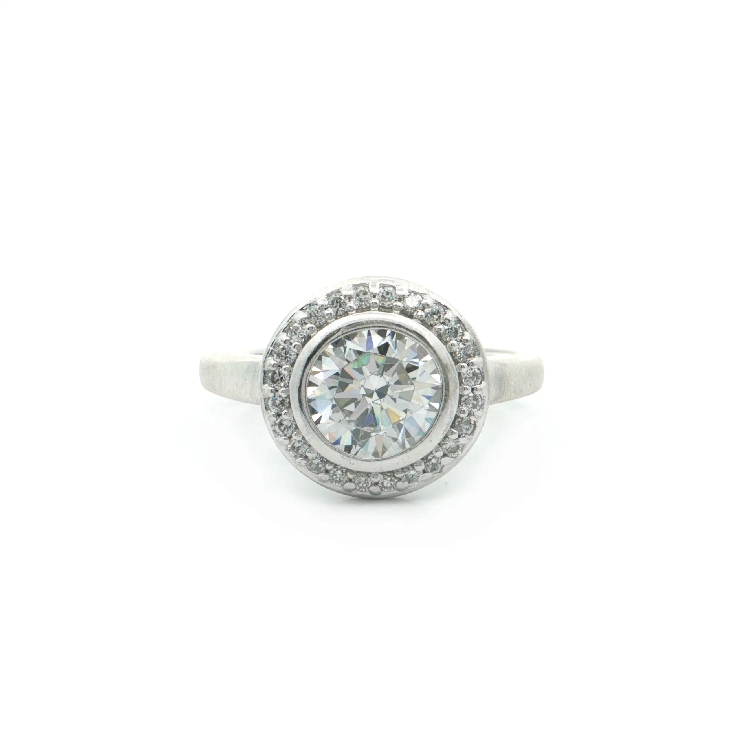 Silberring mit Zirkonia Silberring mit Zirkonia