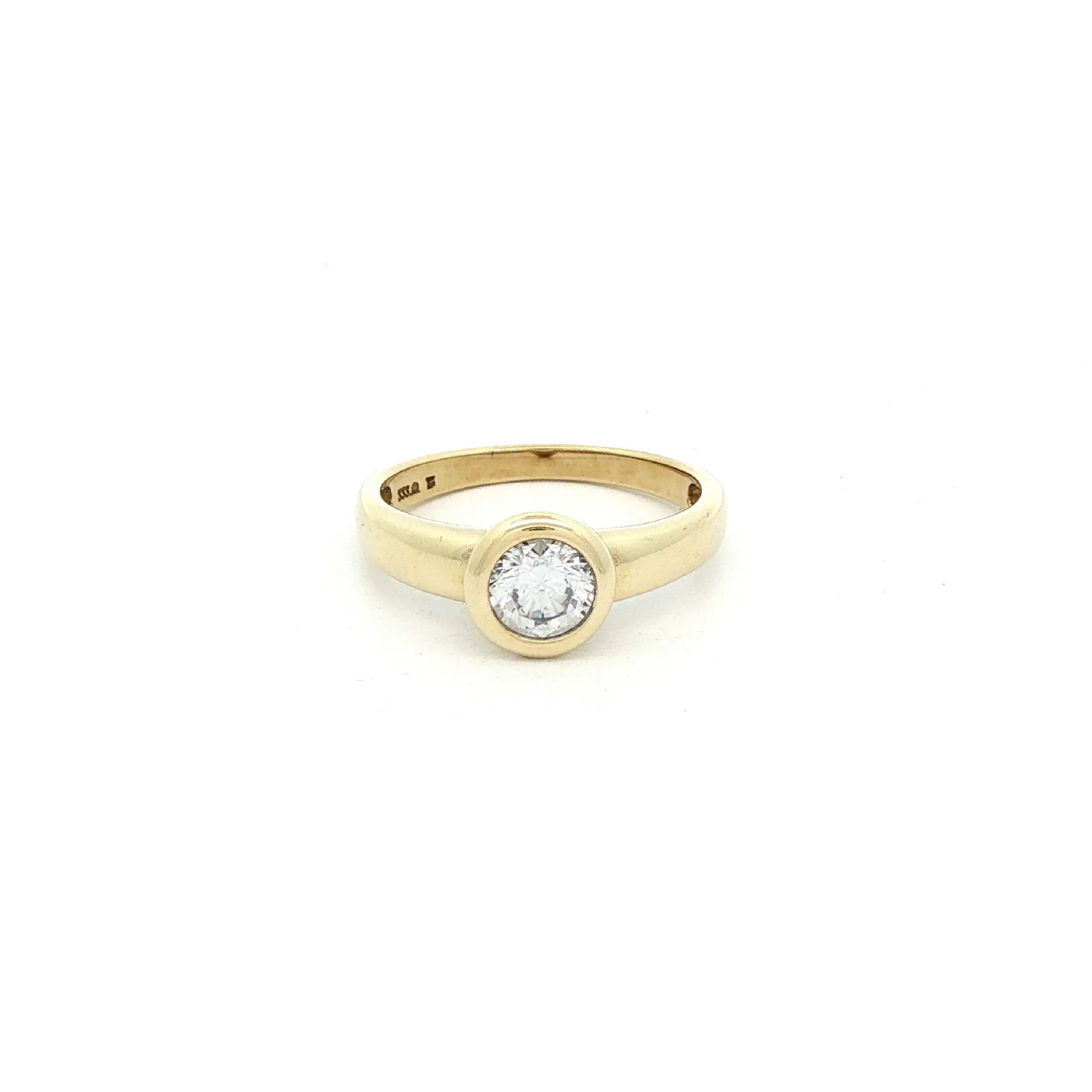 Ring Gelbgold mit Zirkonia Ring Gelbgold mit Zirkonia